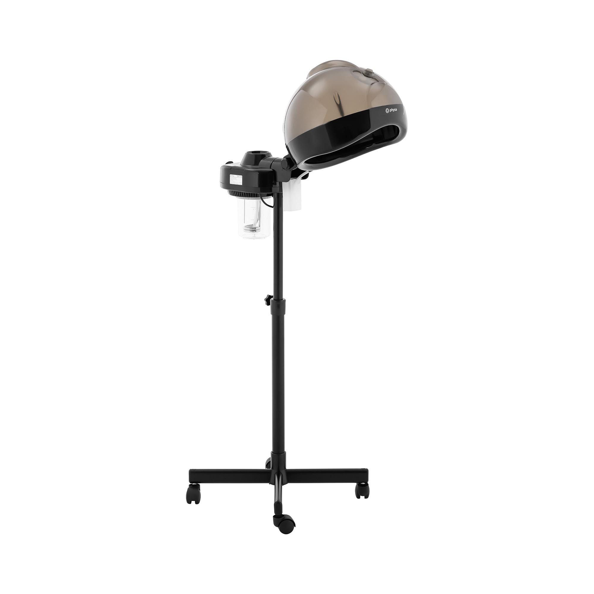 Physa Haartrockner Dampfhaube Haardampfer Friseur mit Stativ 730 W Timer höhenverstellbar, 730 W