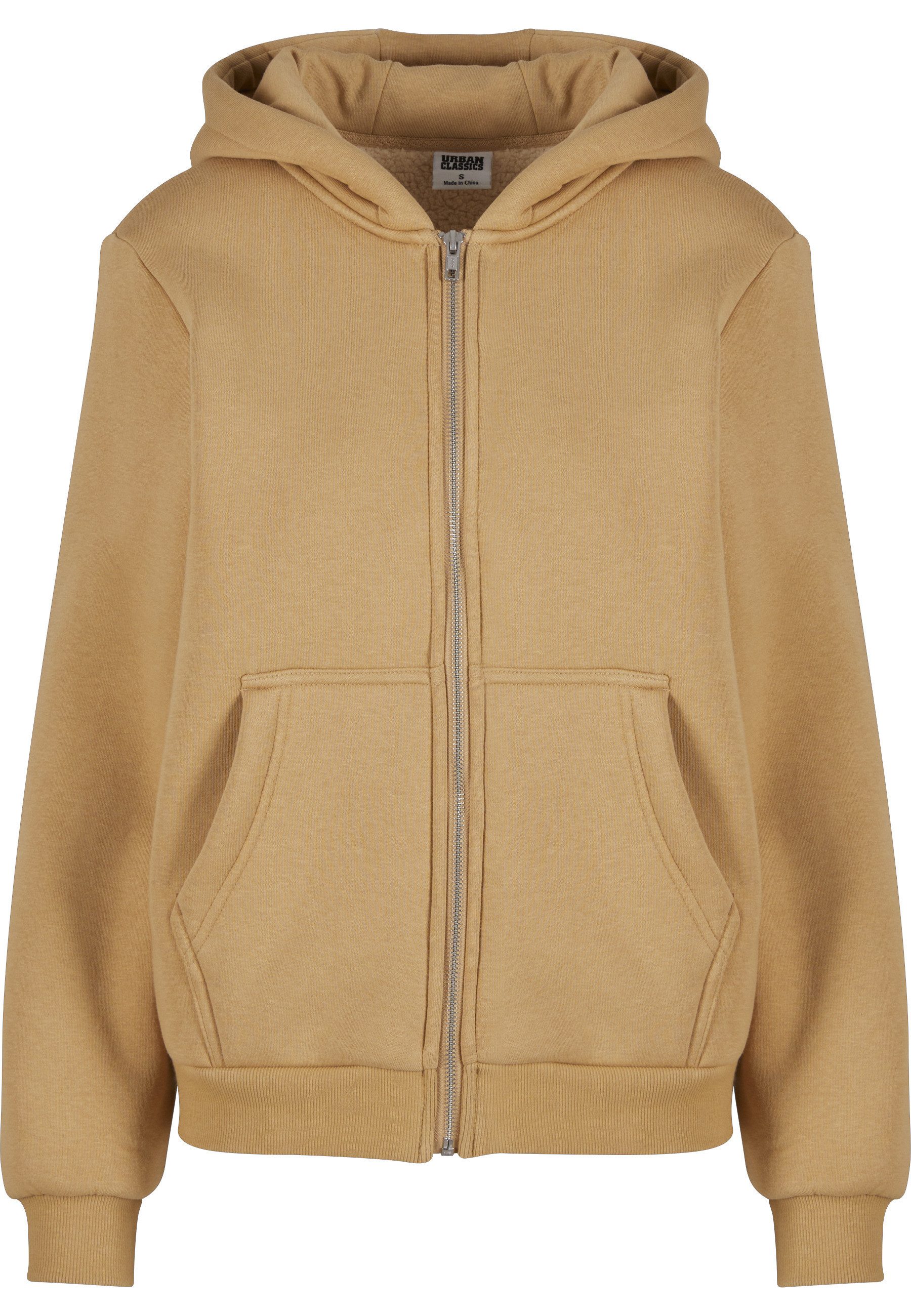 Sweatjacke Urban Classics Ladies Bonded Sherpa Zip Hoody
