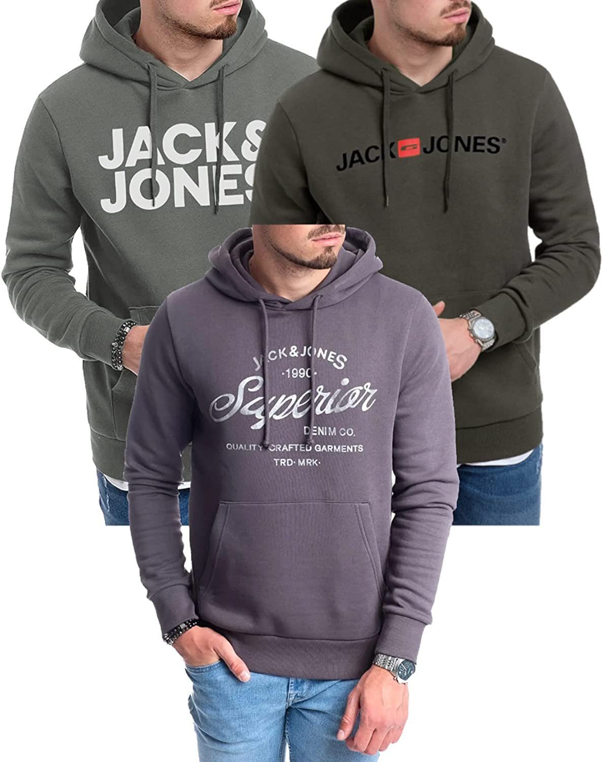 Jack & Jones Kapuzensweatshirt modische Hoodies günstig online kaufen