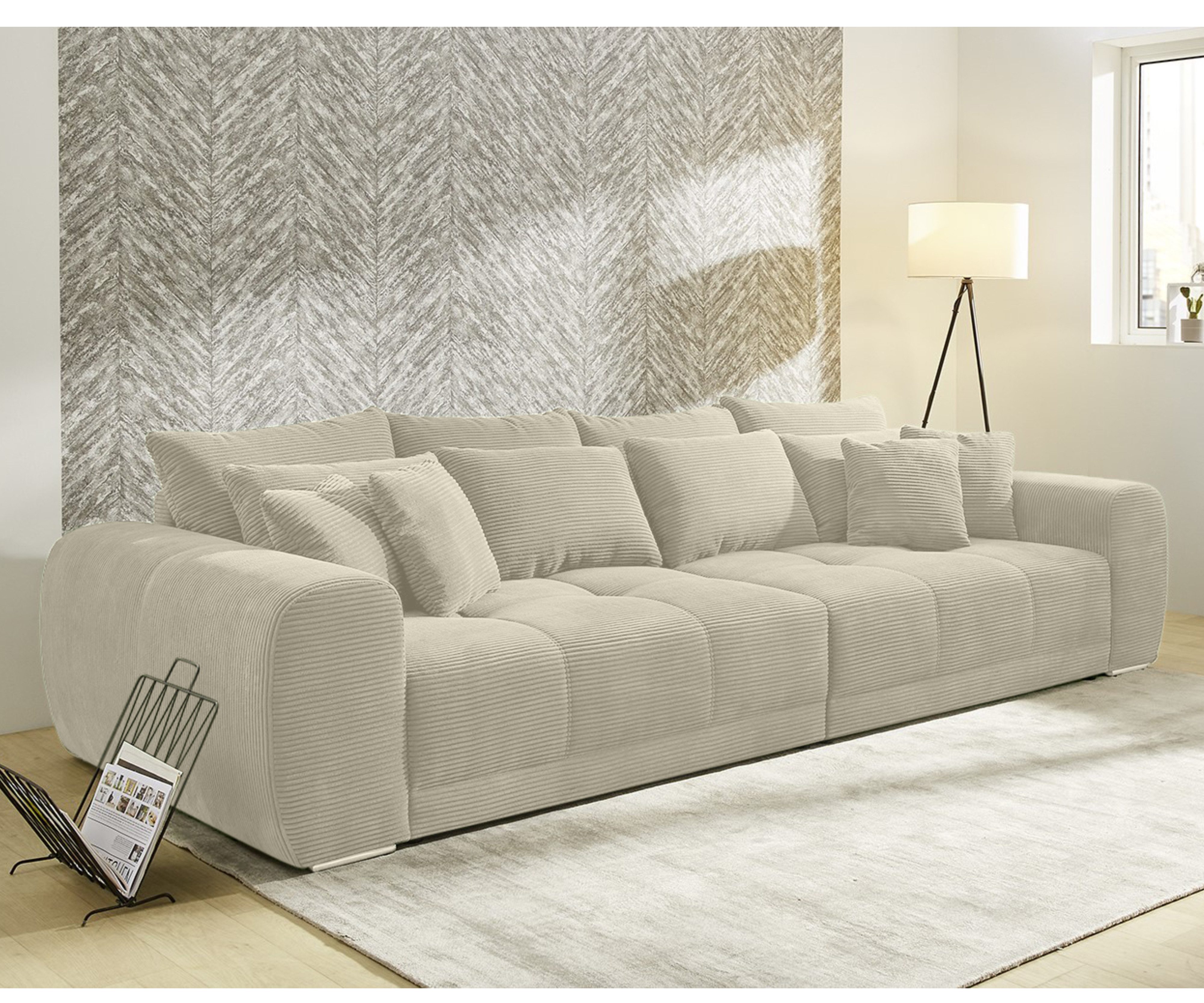 luma-home Big-Sofa 15173, XXL-Couch 306x134 cm günstig online kaufen