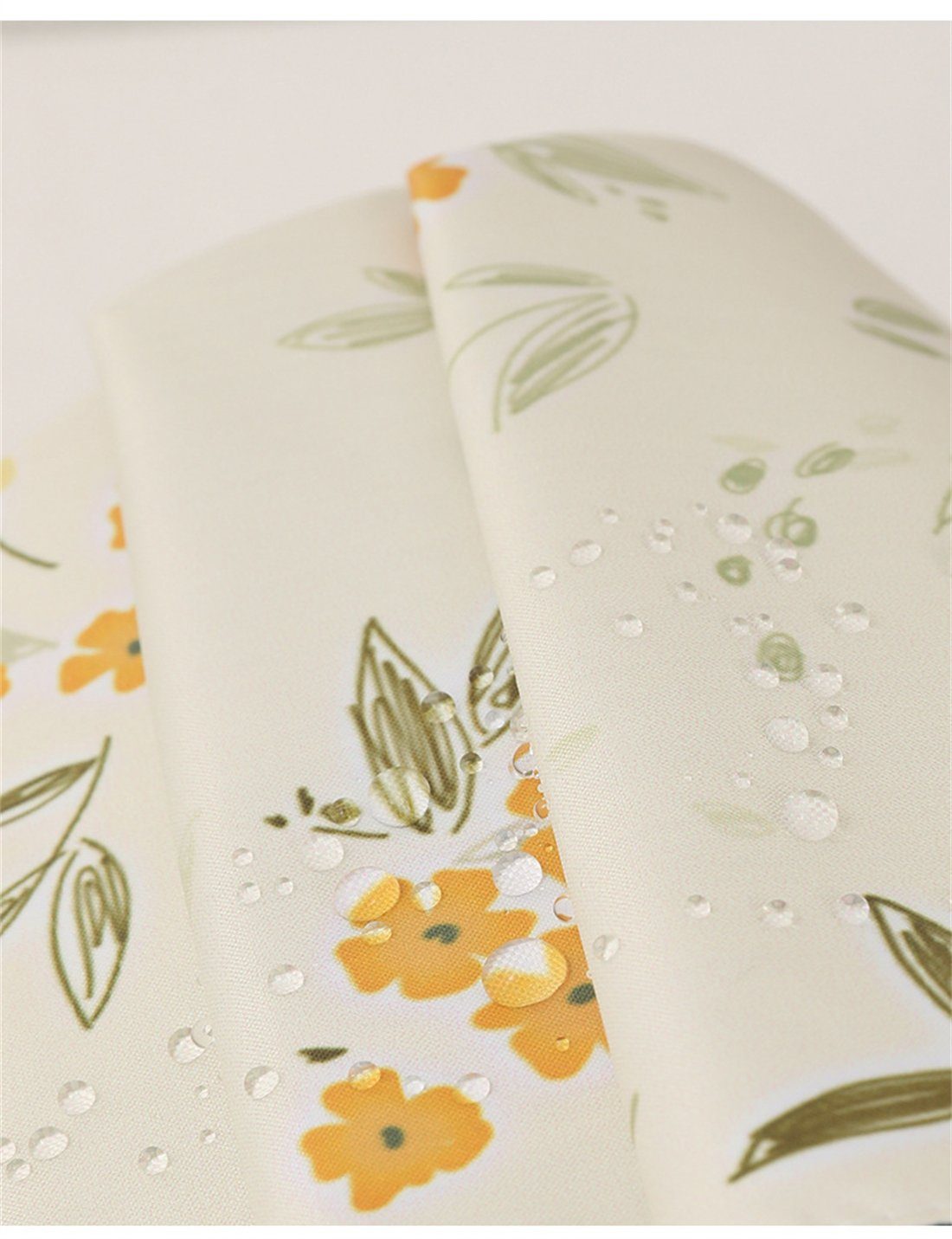 YOOdy~ Taschenregenschirm Leicht Kompakt Taschenschirme unterwegs Sonnenschutz klein Blüten winzig in für Öl Grüne