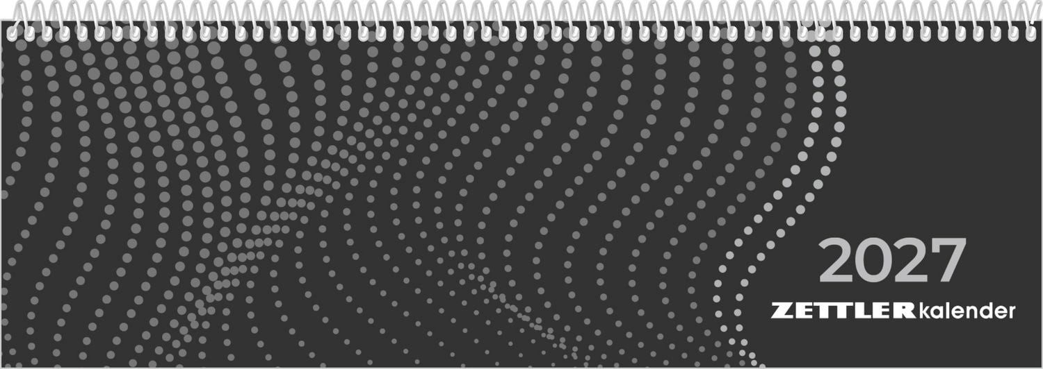 Tischkalender Tischkalender Classic black 2027