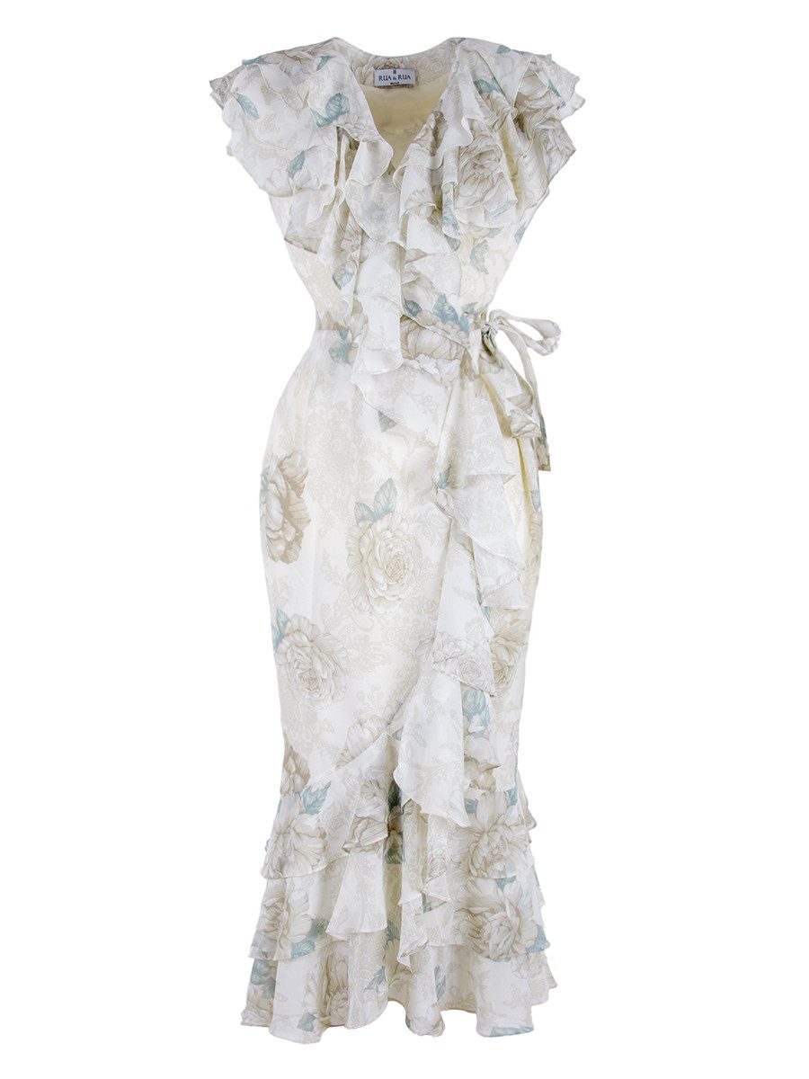 RUA & RUA Wickelkleid aus Seide günstig online kaufen