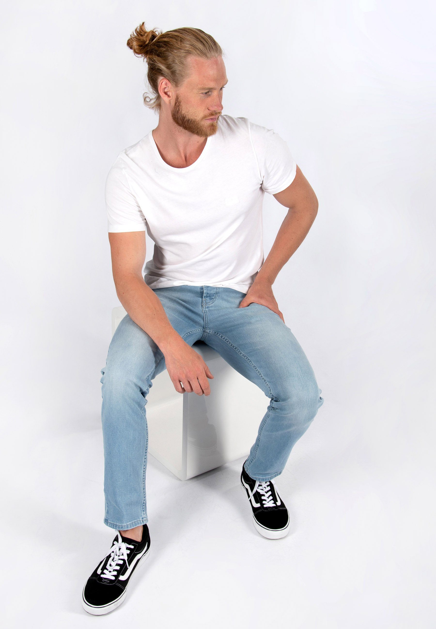 Alessandro Salvarini Straight-Jeans A. Salvarini Herren günstig online kaufen