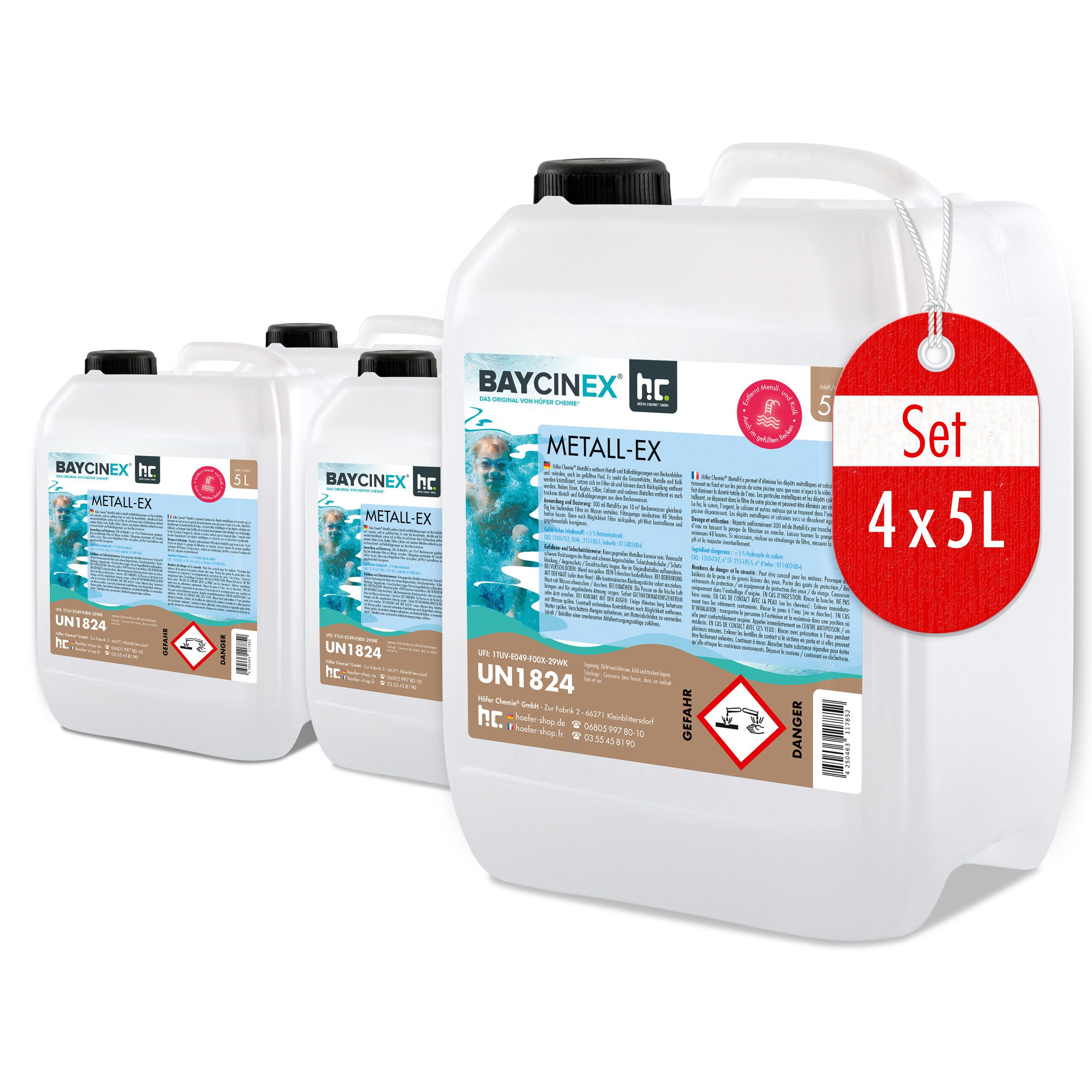 Höfer Chemie GmbH Poolpflege 4x 5 günstig online kaufen