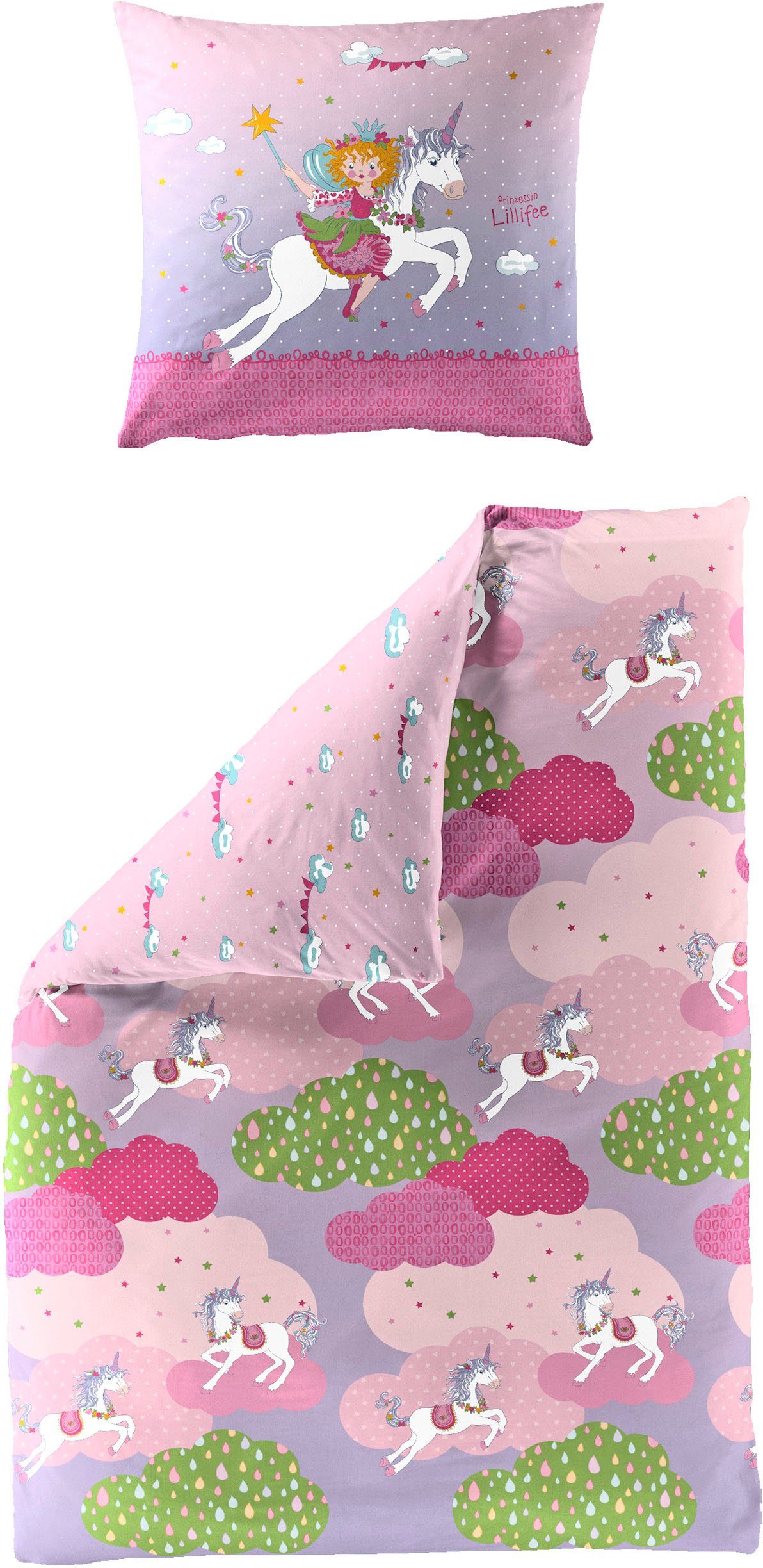 Kinderbettwäsche Einhorn
