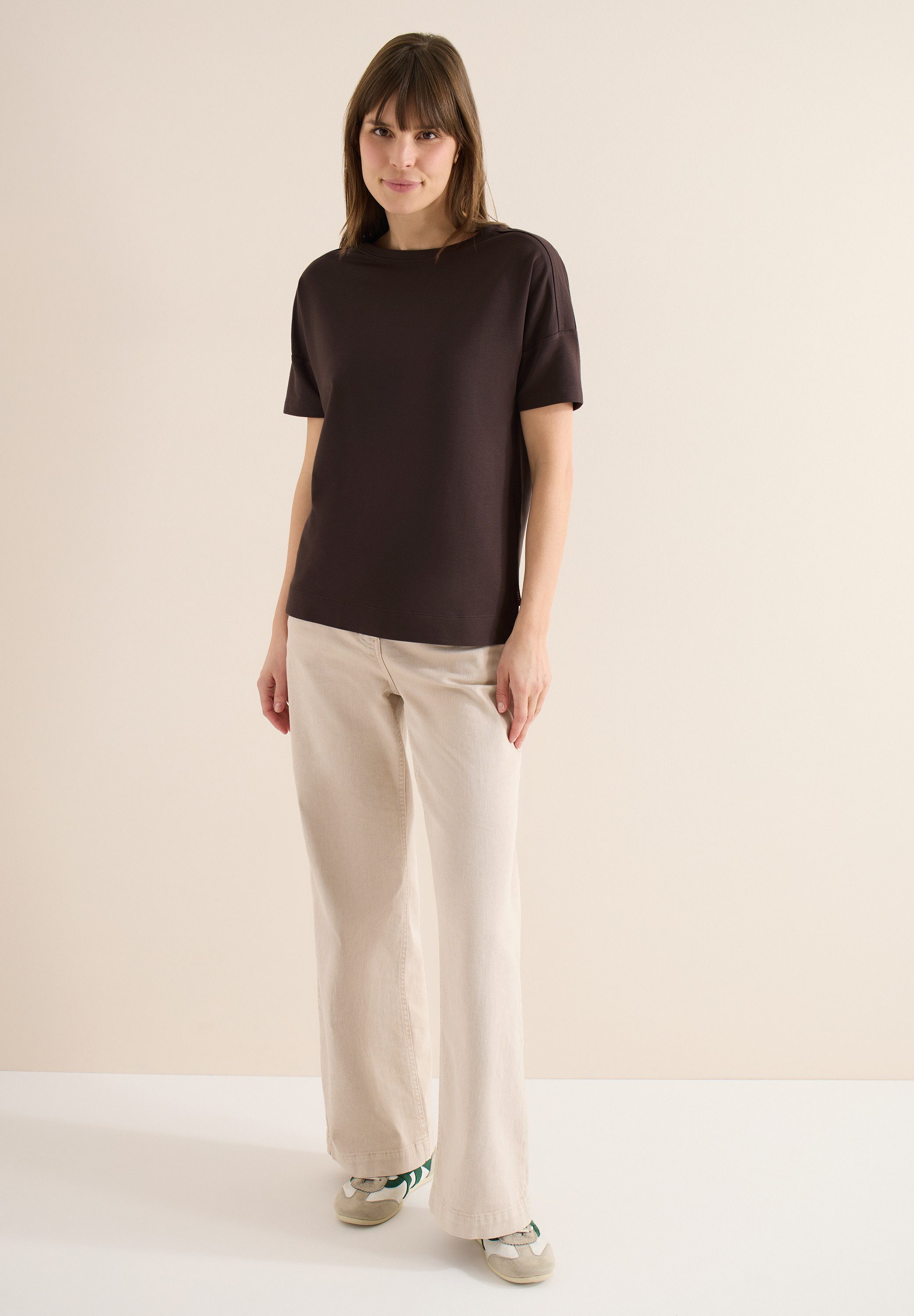 CECIL T-Shirt im soften Baumwoll-Mix