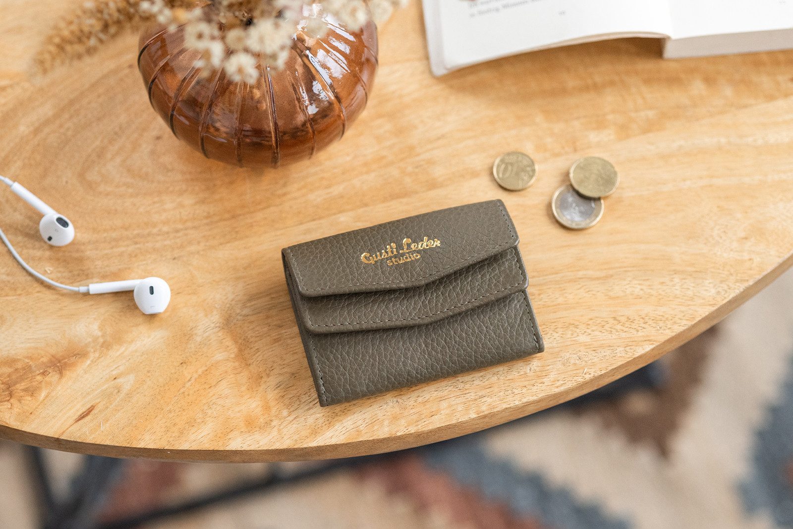 Gusti Leder Geldbörse Gusti Leder Portemonnaie Adelmo (1-tlg)