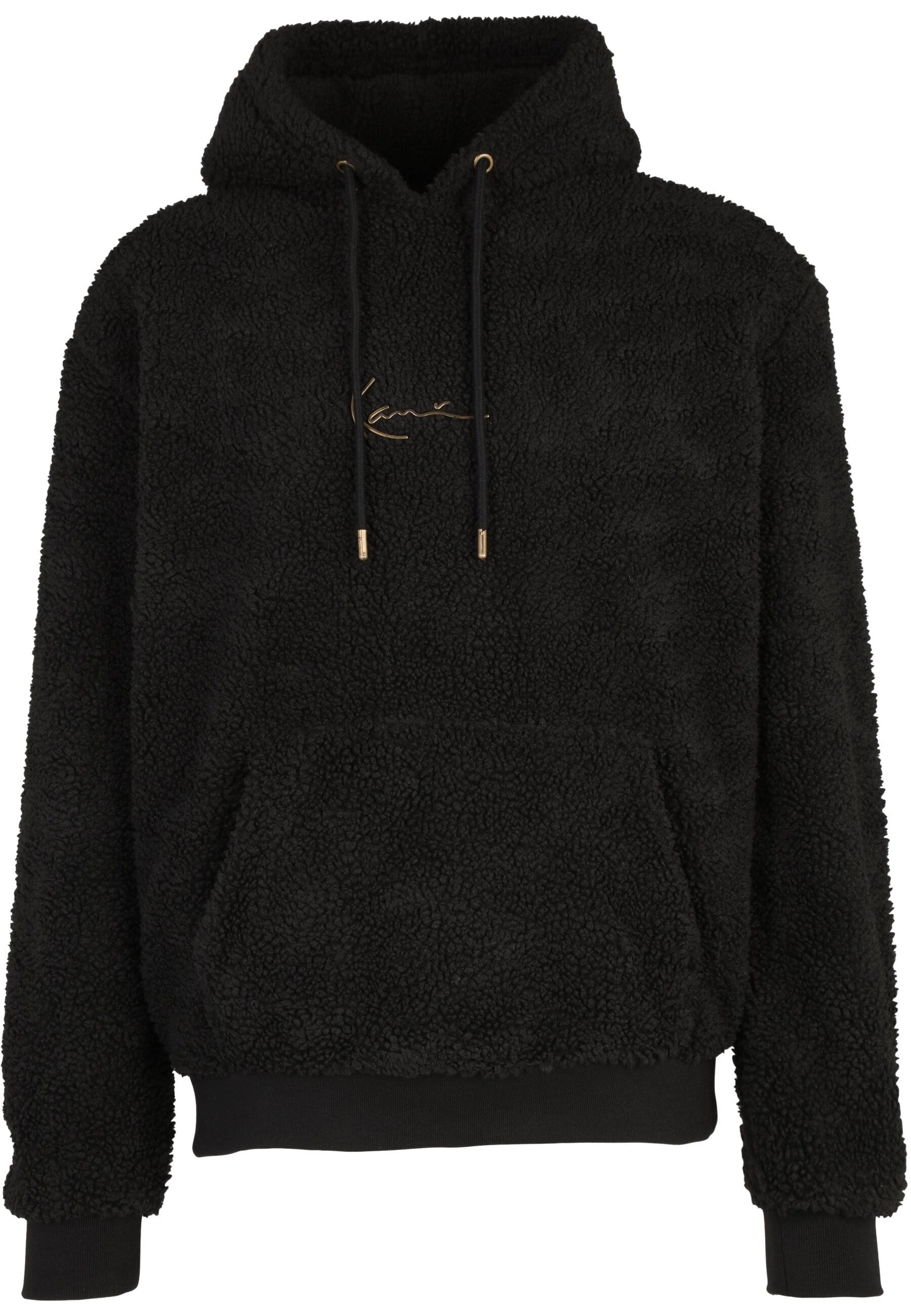 Karl Kani Kapuzensweatshirt Karl Kani SMALL SIGNATURE TEDDY HOODIE BLACK (1-tlg)
