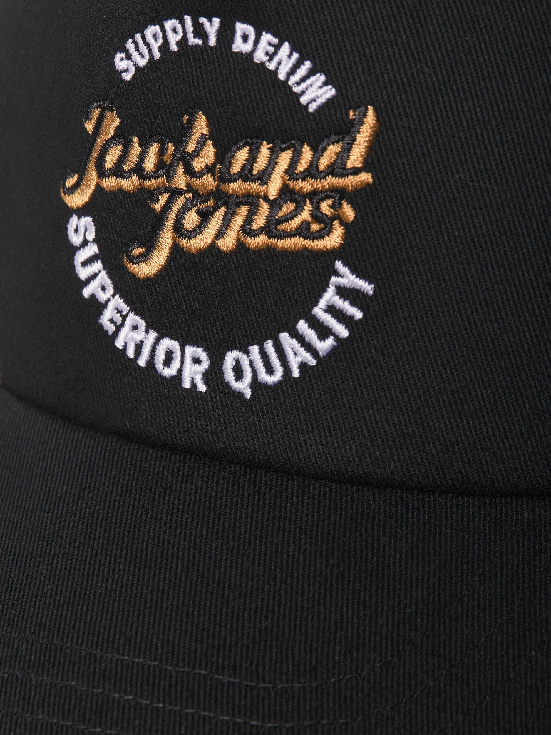 JACMATT Jones Baseball black CAP & Cap Jack TRUCKER