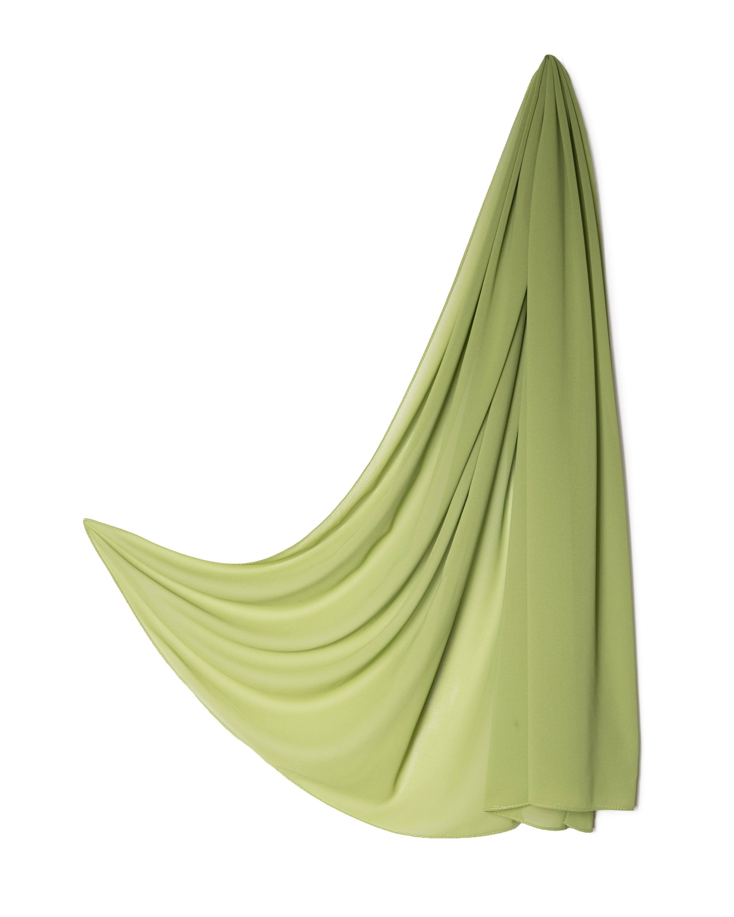 MayTree Modeschal Chiffon Schal, Damen Stola, Umschlagtuch für Abendkleid, Hijab, (Stück, 1-St)