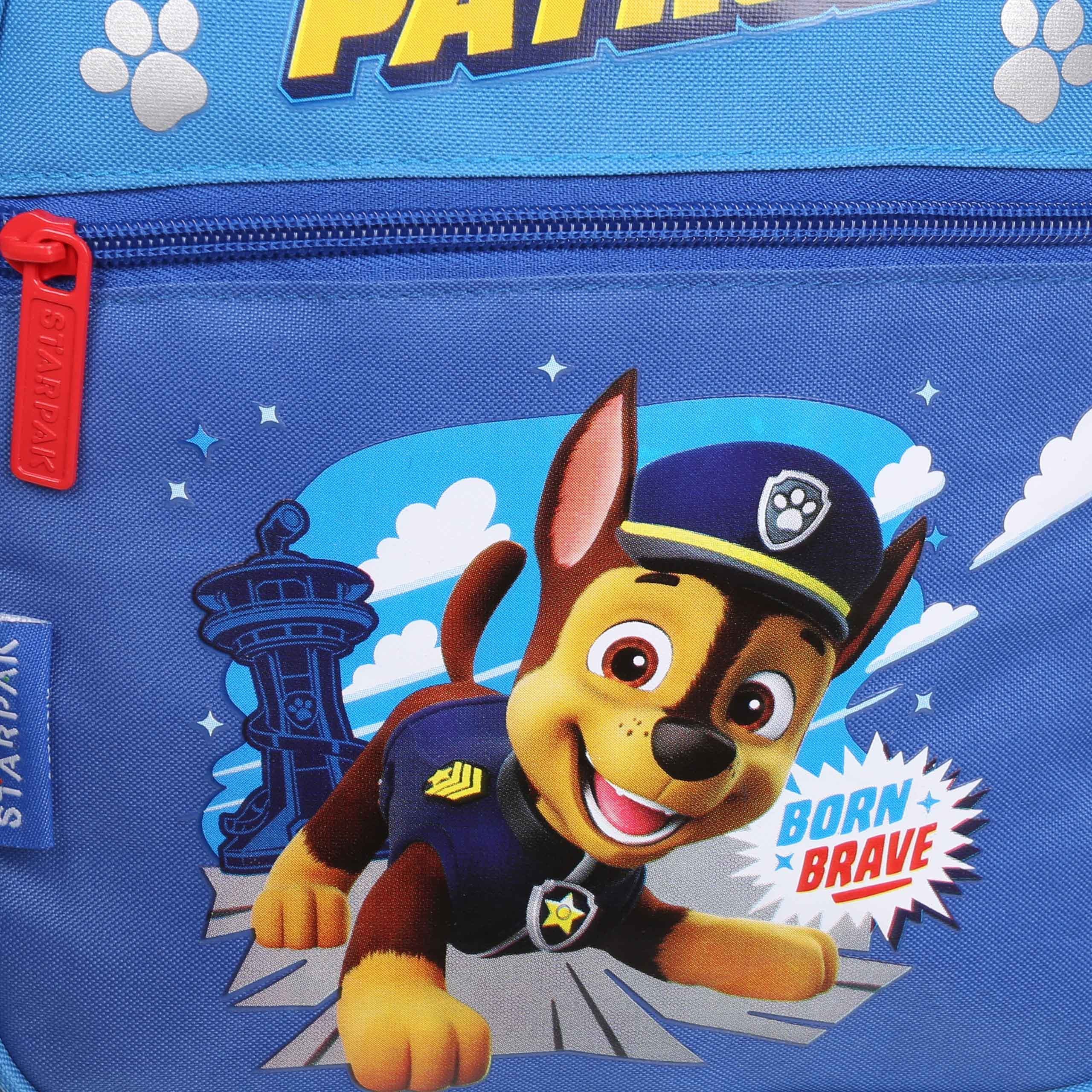 PAW PATROL Vorschulranzen Paw Patrol Chase blauer kleiner Vorschulrucksack 24x20x9 cm