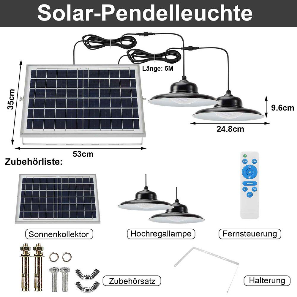 Rosnek LED Außen-Deckenleuchte 1/2 Köpfe, dimmbar, günstig online kaufen