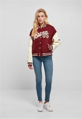 Fubu Collegejacke Fubu Damen FW224-006-1 City 05 Varsity Jacket bordeaux/offwhite (1-St)