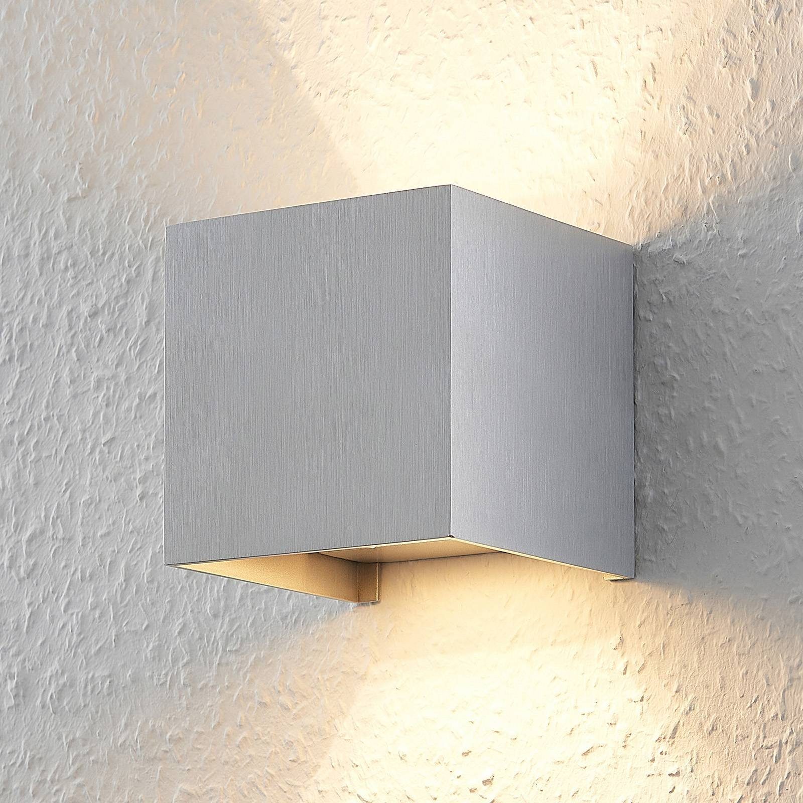 Arcchio Wandleuchte Zuzana, Metall, Alu IP20, 1 x 8 W LED günstig online kaufen