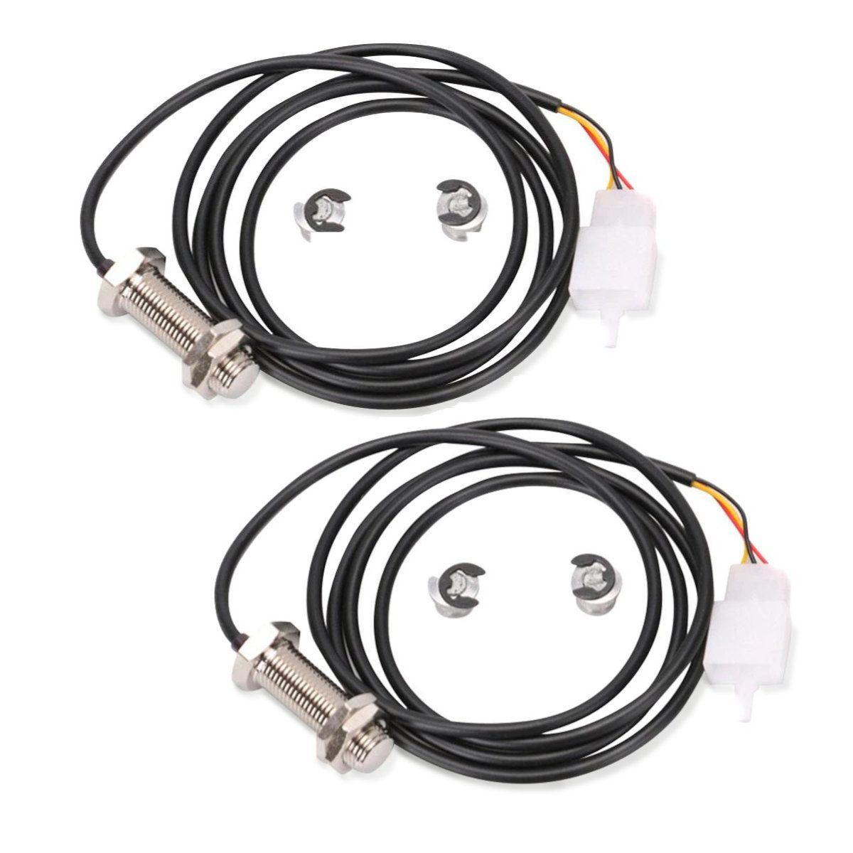 Zaddox Motor-Schutzhülle 2x Tachosensor passend für Motorrad Digital Tachometer # Sensorkabel u