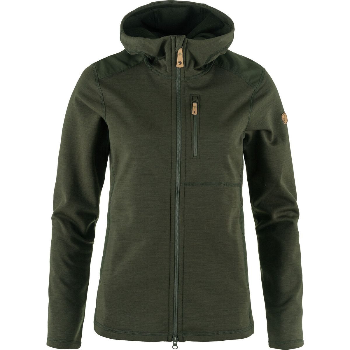 Fjällräven Fleecejacke Keb Fleece Hoodie W Vielseitiger Damen-Fleece-Hoodie, ideal als isolierende
