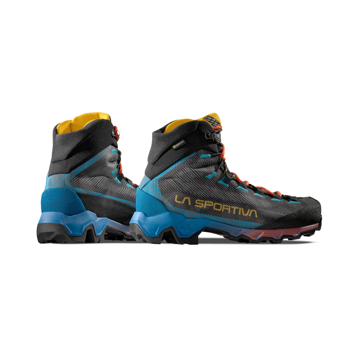 La Sportiva Aequilibrium Hike GTX - Herren Wanderschuh - Carbon/Tropic Blue Wanderschuh