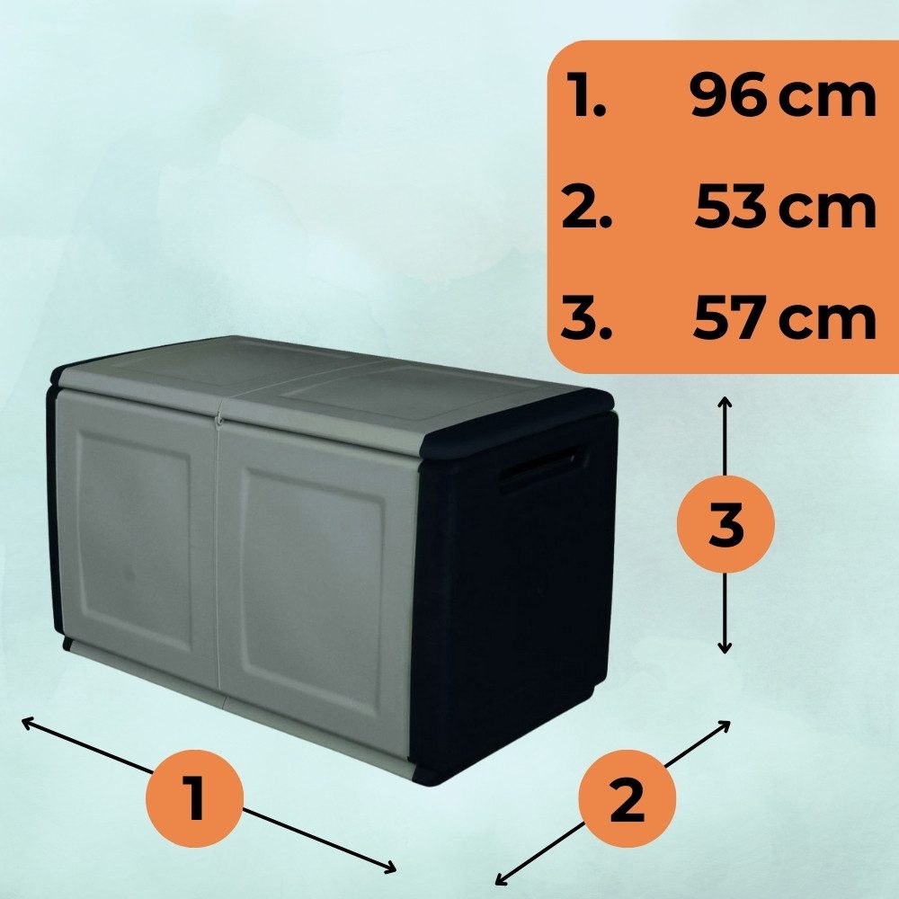 GarPet Gartenbox Gartenbox Aufbewahrungsbox 290 L günstig online kaufen