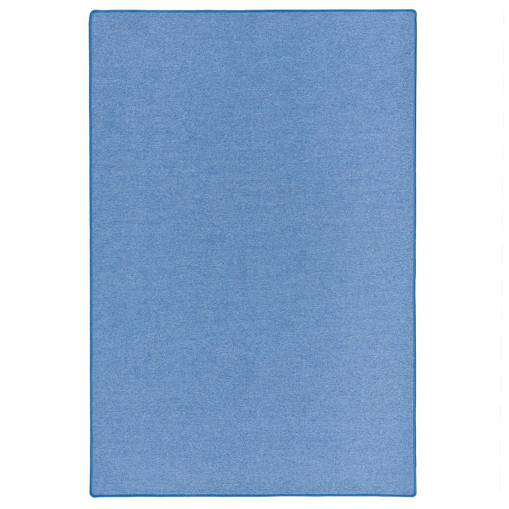 Snapstyle Veloursteppich Feinschlingen Velour Teppich Strong, Eckig, Höhe: 5 mm – Bild 2 von 5