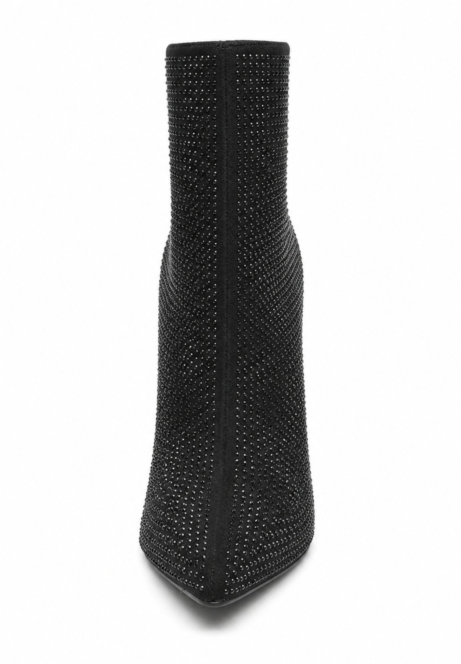 Day Vine Damen Stiefeletten mit Strassbesatz und Stilettoabsatz High-Heel-Stiefelette