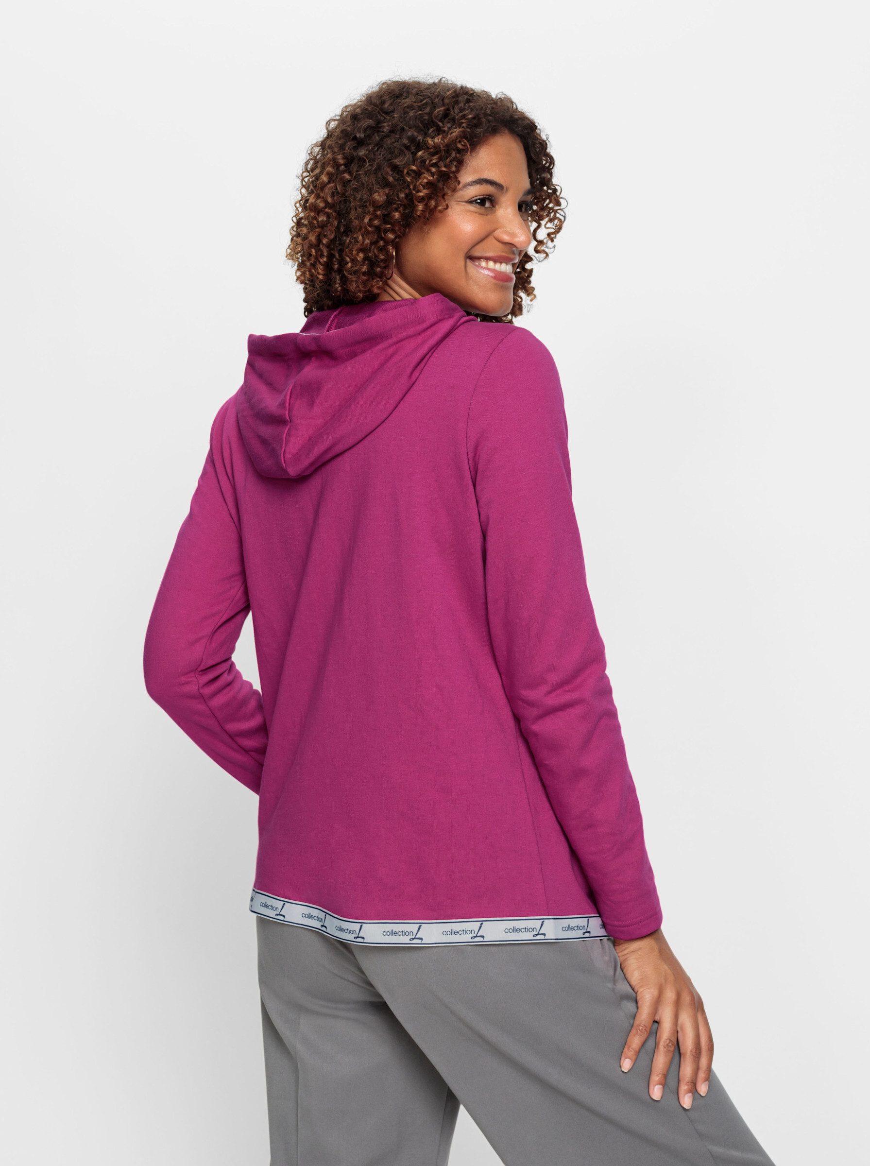 Casual Looks Shirtjacke "Sweatjacke", (1 tlg.) günstig online kaufen