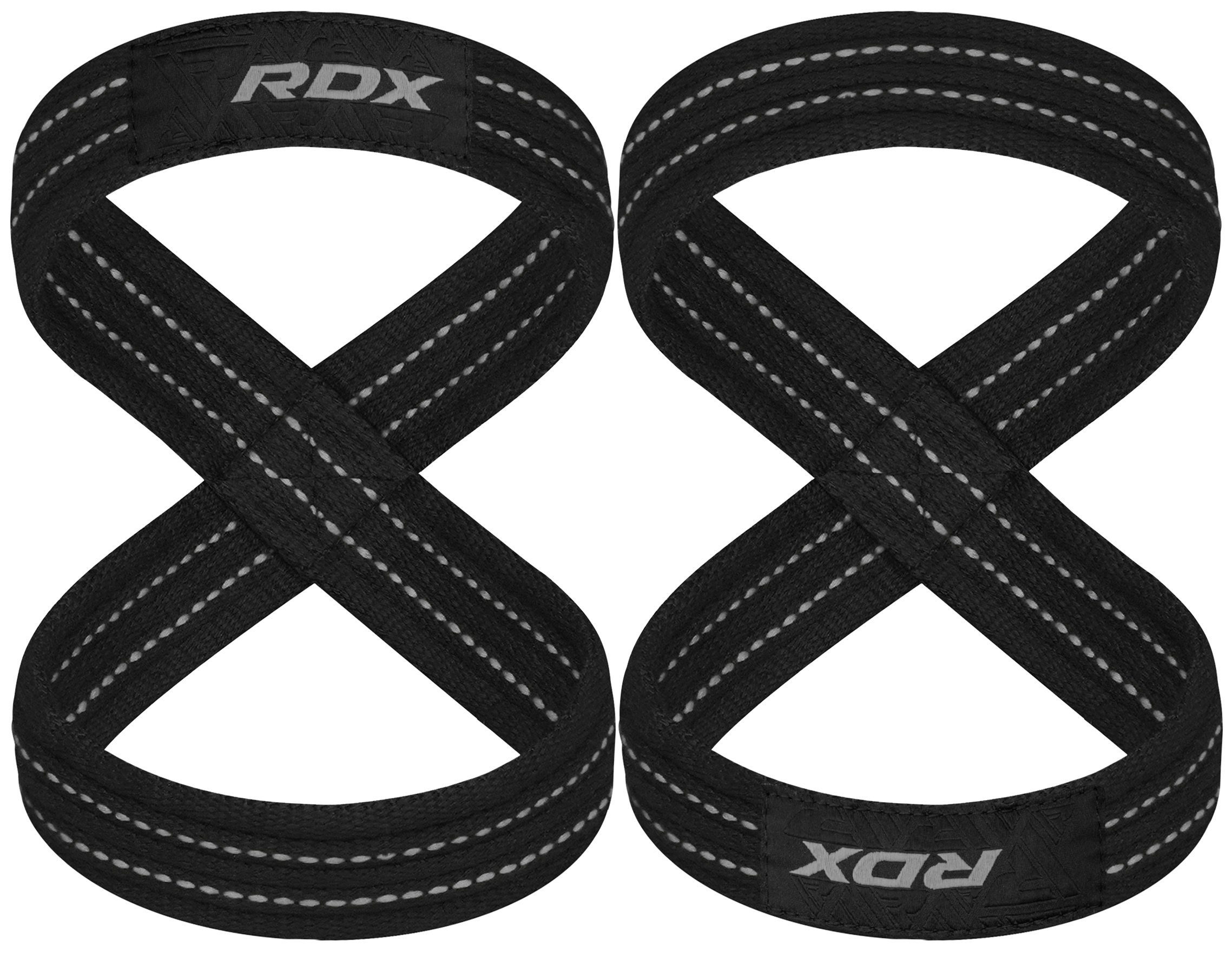 RDX Trainingsband RDX Weight Männer, Bodybuilding Straps Powerlifting GRAY Wrist Lifting für