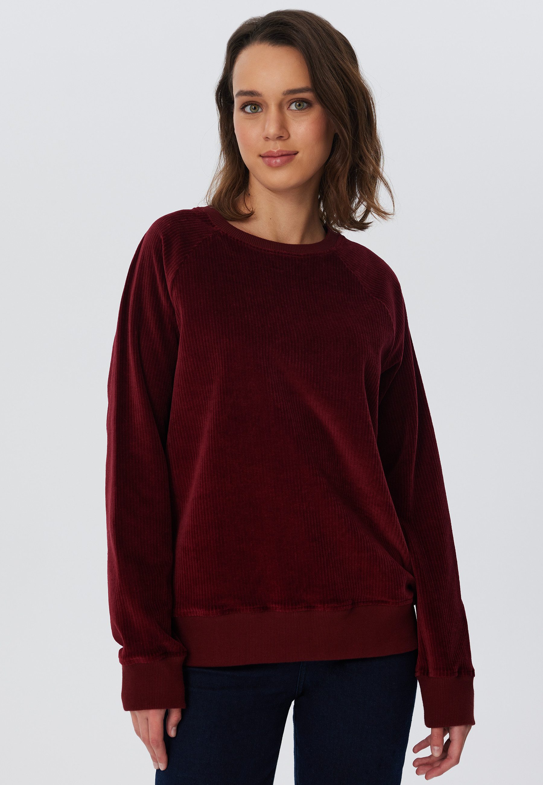 Sweatshirt Damen Cord Sweatshirt