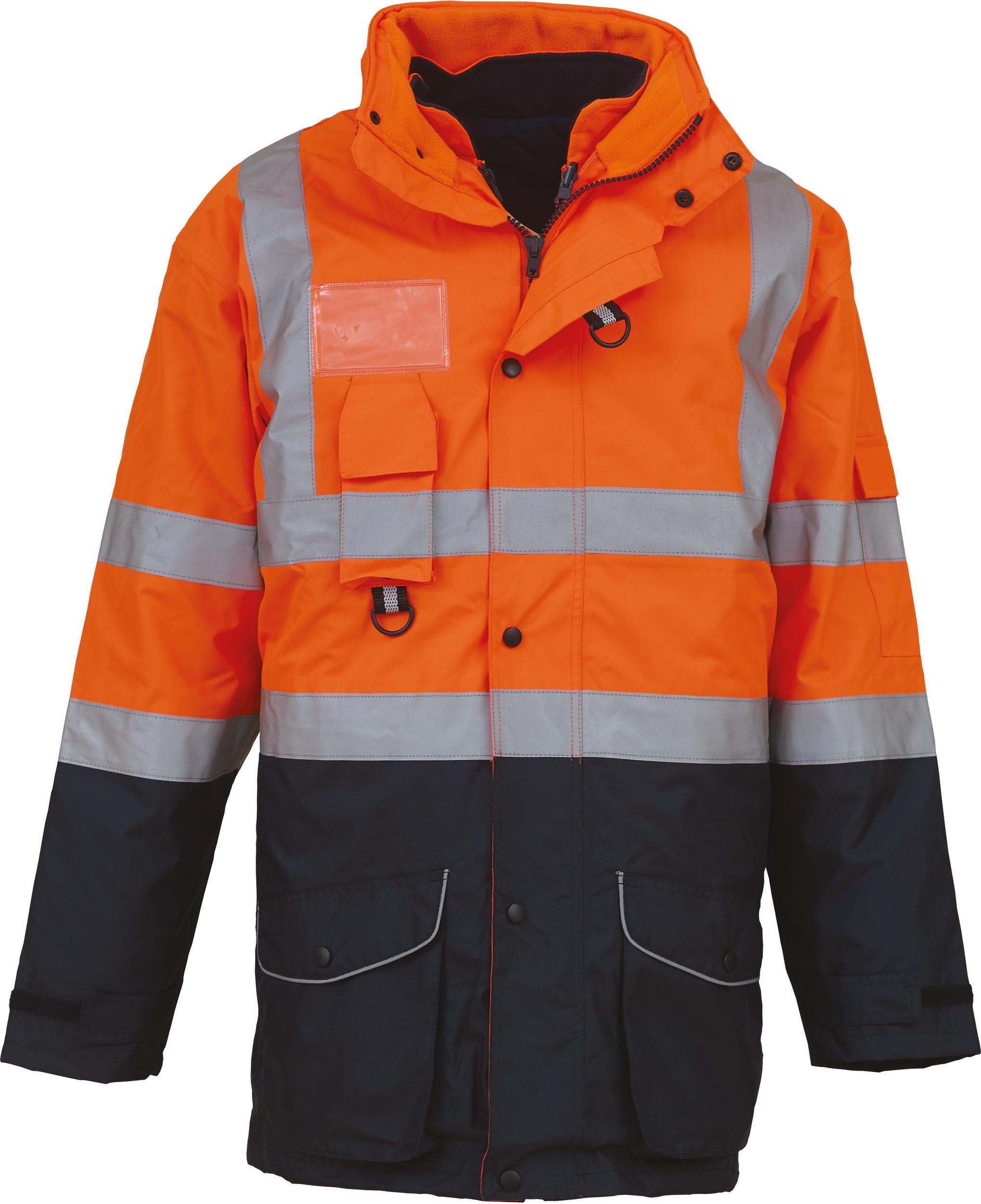 Arbeitsjacke Hi-Vis Multi-Functional 7-in-1 Parka