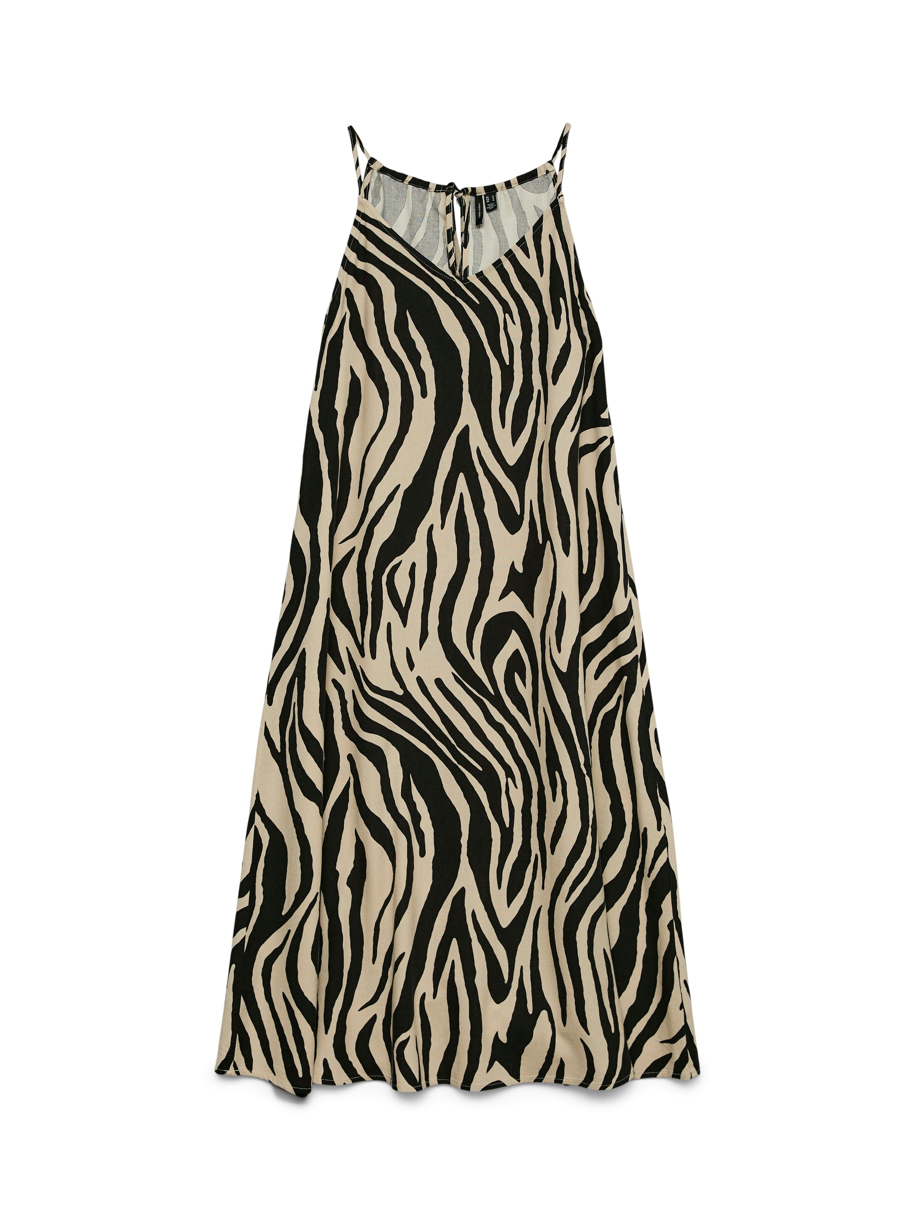 Vero Moda Sommerkleid VMJESMILO CALF SINGLET DRESS WVN NOOS