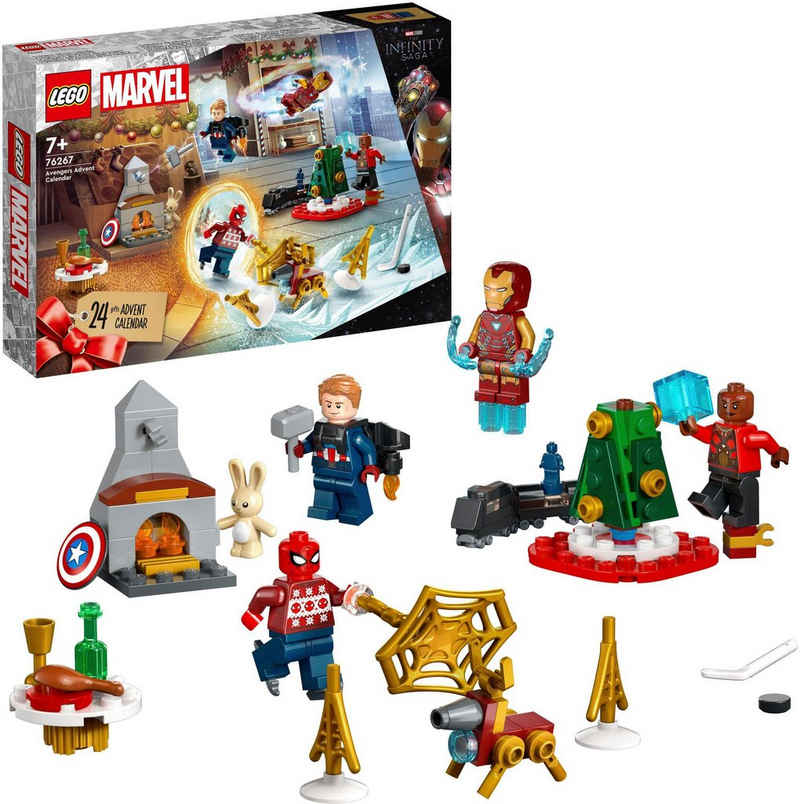 LEGO® Spielzeug-Adventskalender Spielbausteine, Avengers Adventskalender (76267), LEGO®, Made in Europe