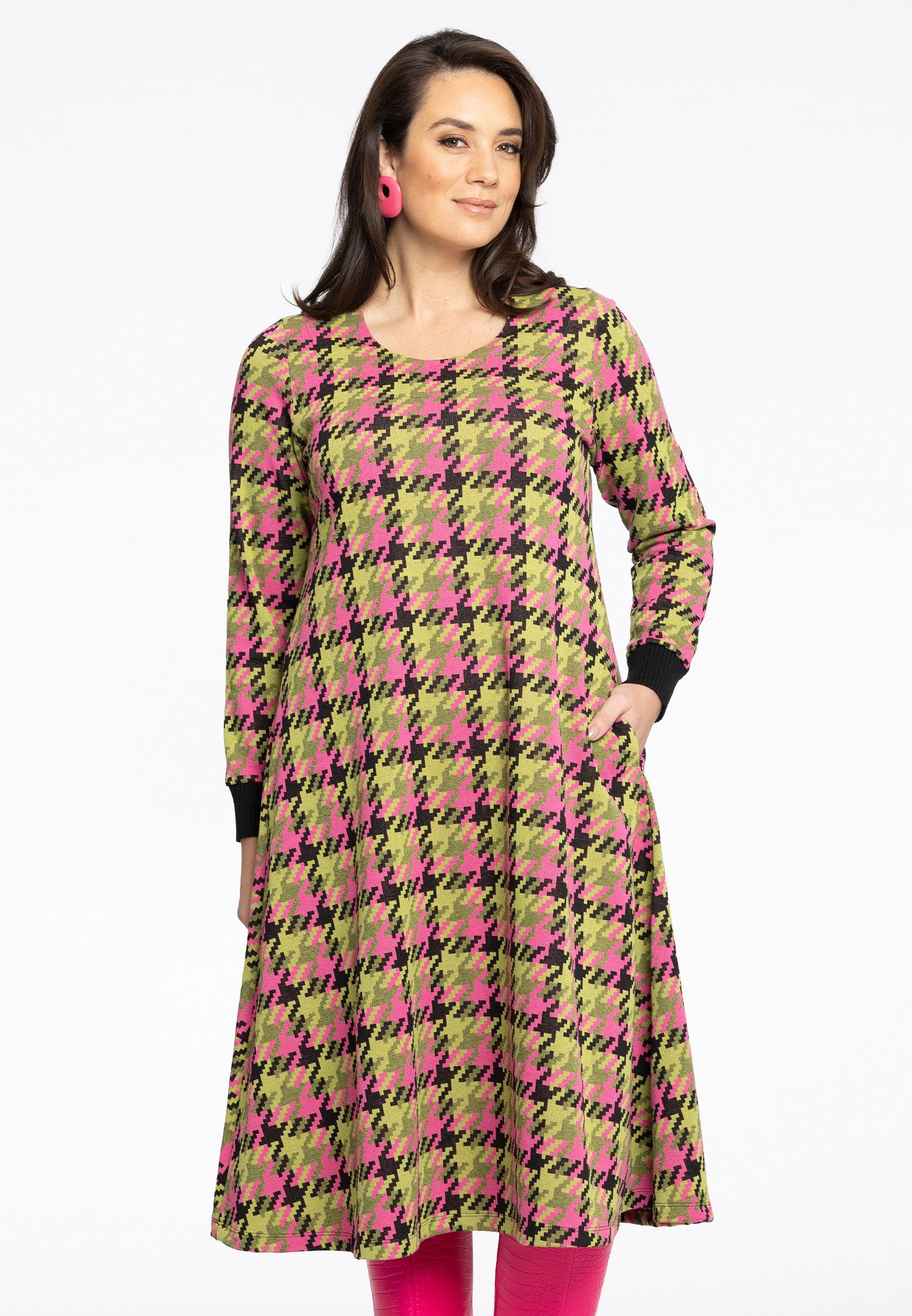 A-Linien-Kleid Damen Kleid Große Größen