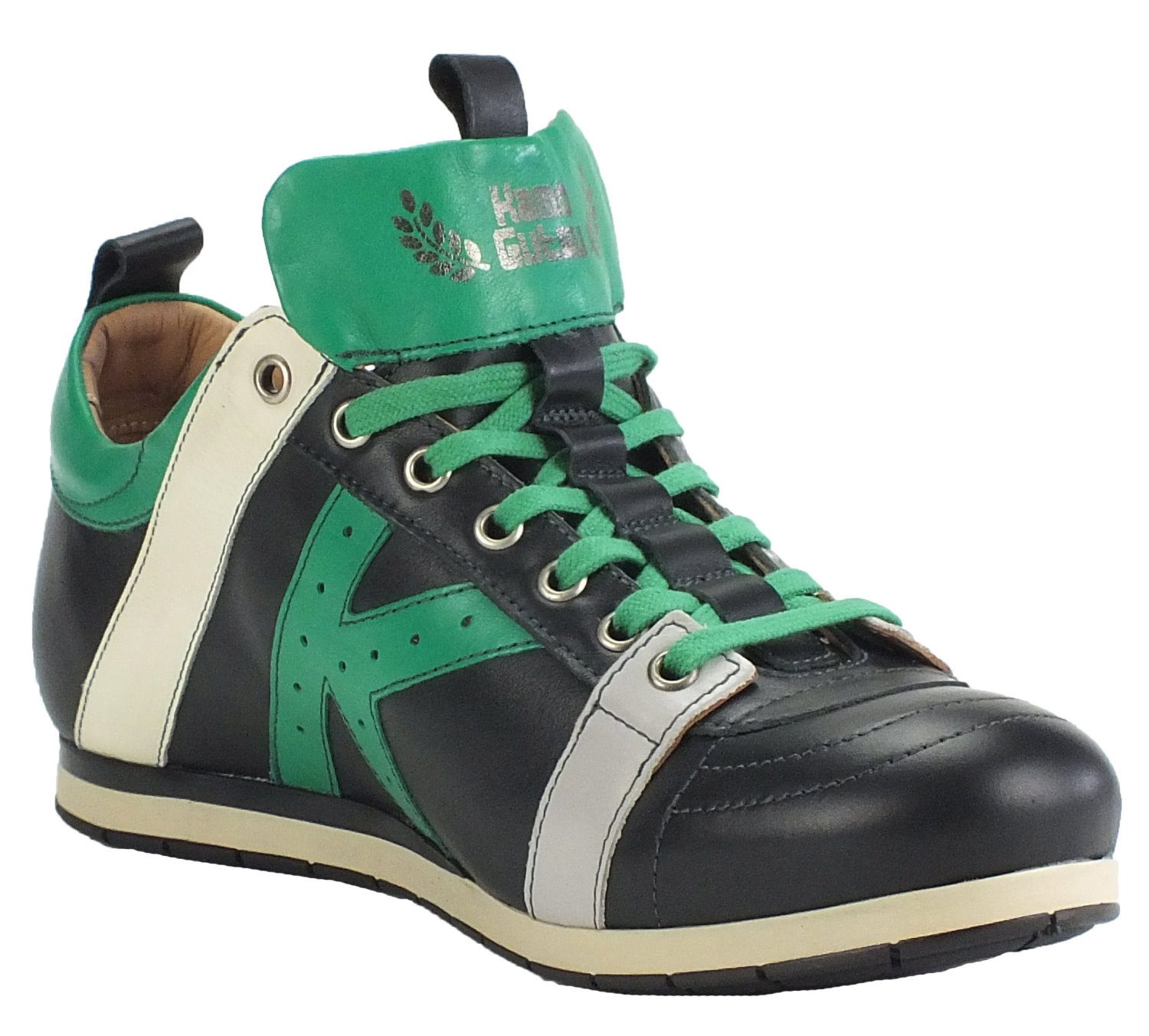 Kamo-Gutsu Herren Leder Halbschuhe Sneaker Wechselfussbett günstig online kaufen