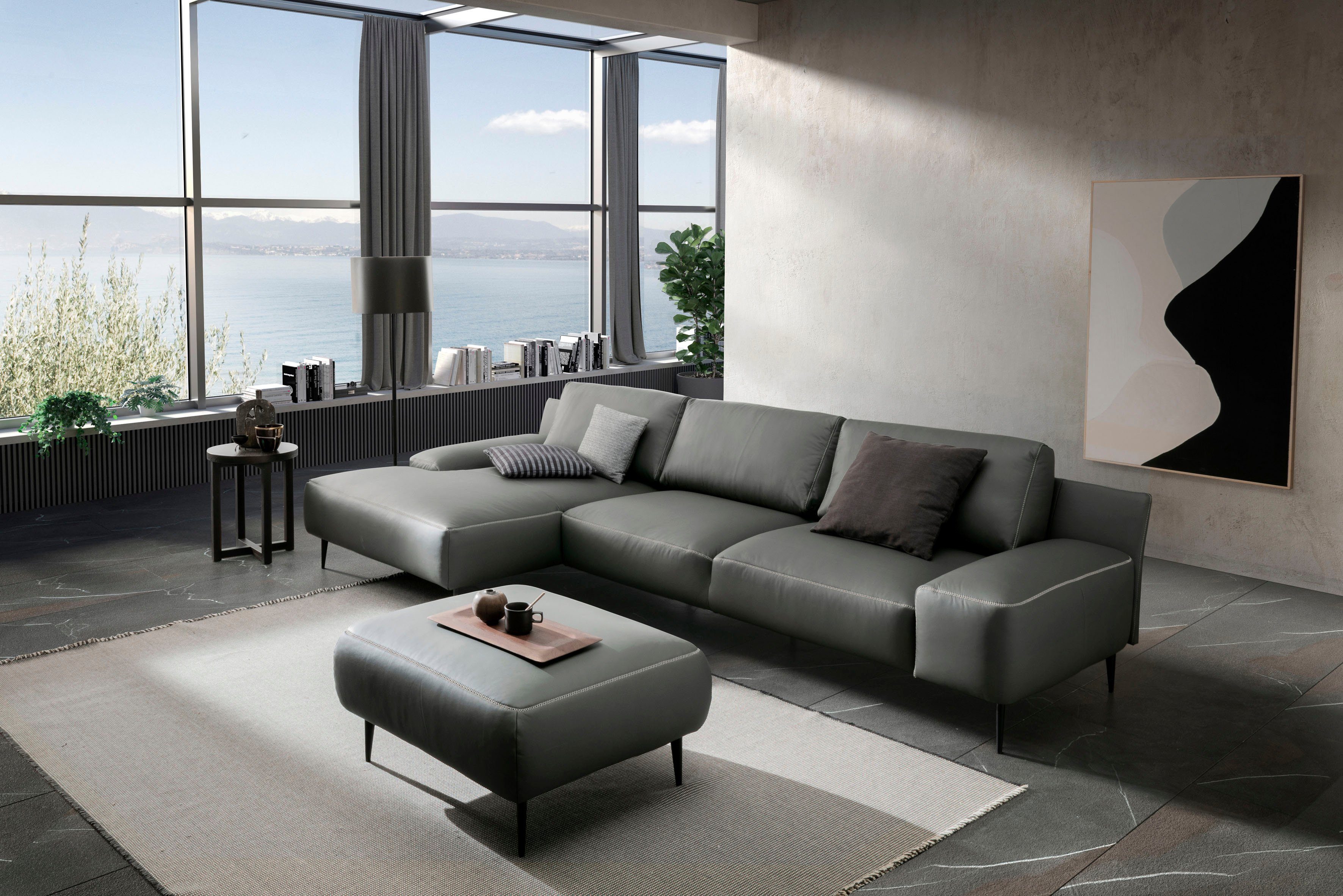 designwerk Ecksofa Forma L-Form, zeitloses Designsofa günstig online kaufen