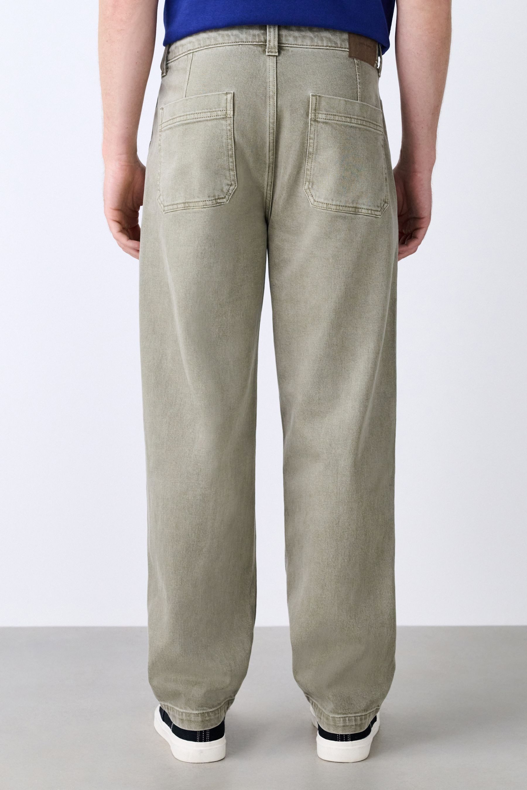 Next Tapered-fit-Jeans Relaxed Fit Denim-Jeans (1-tlg)