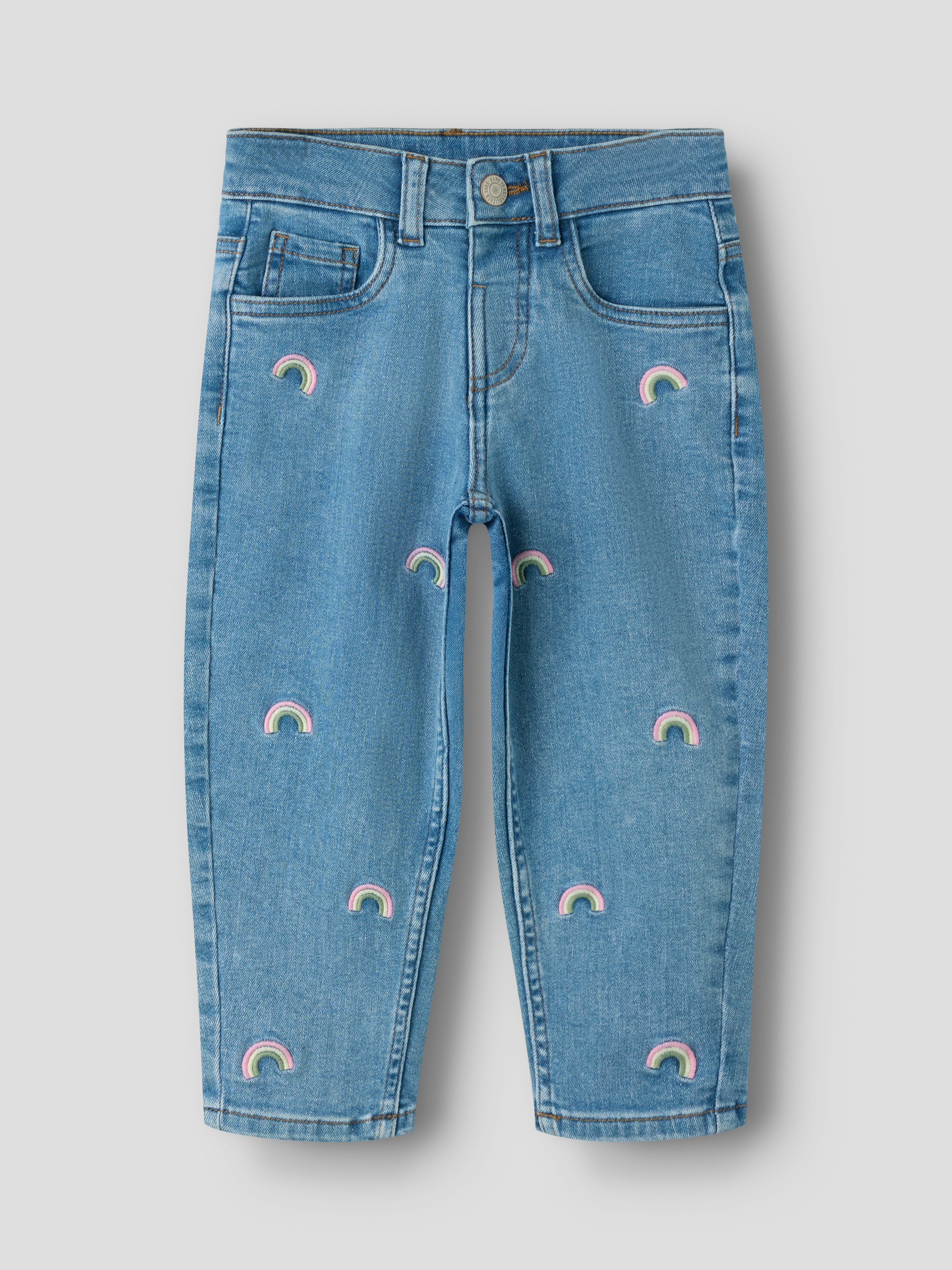 Name It Mom-Jeans NMFBELLA MOM EMB JEANS 1224-FR NOOS