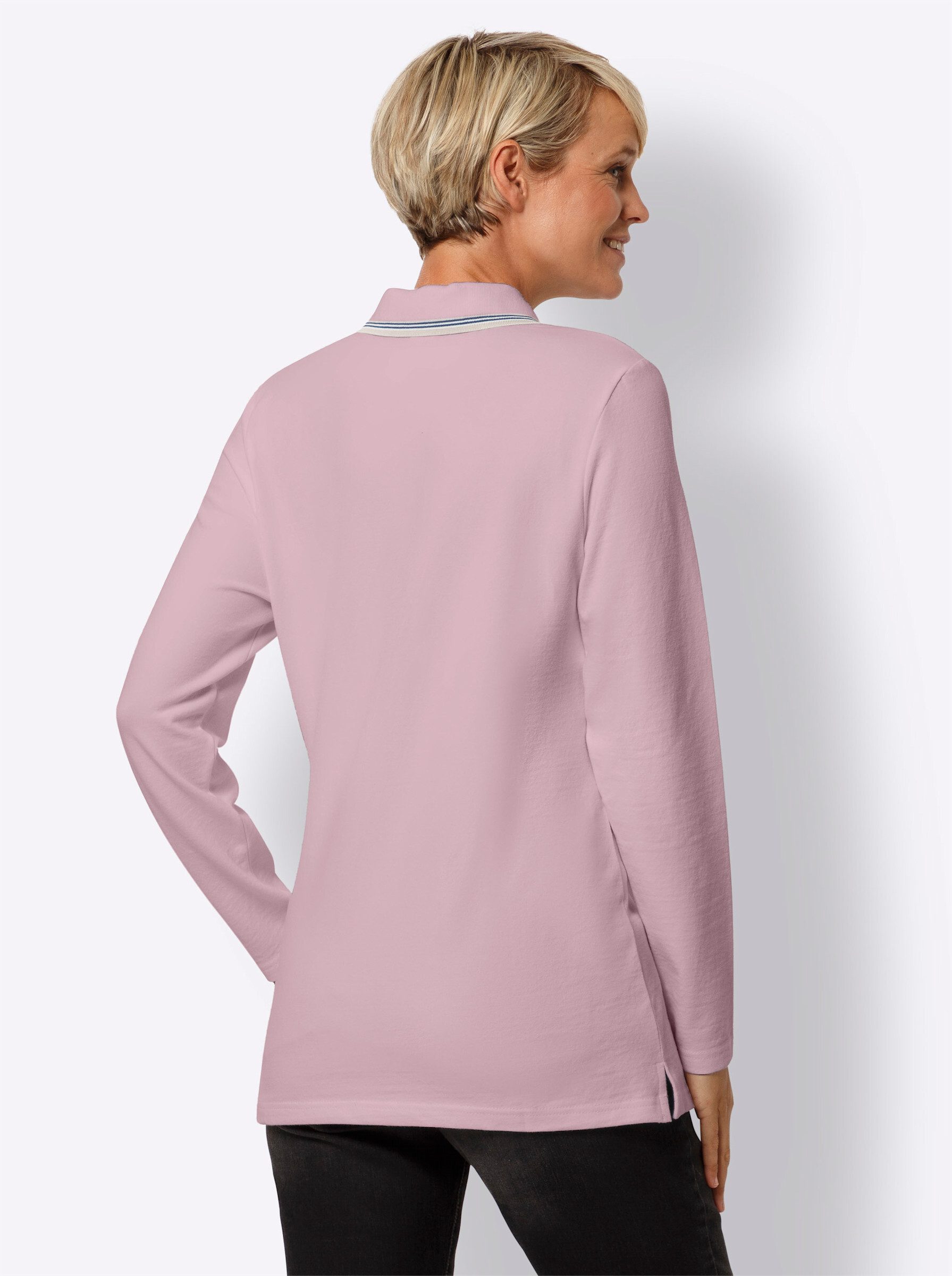 Sieh an! T-Shirt Langarm-Poloshirt günstig online kaufen