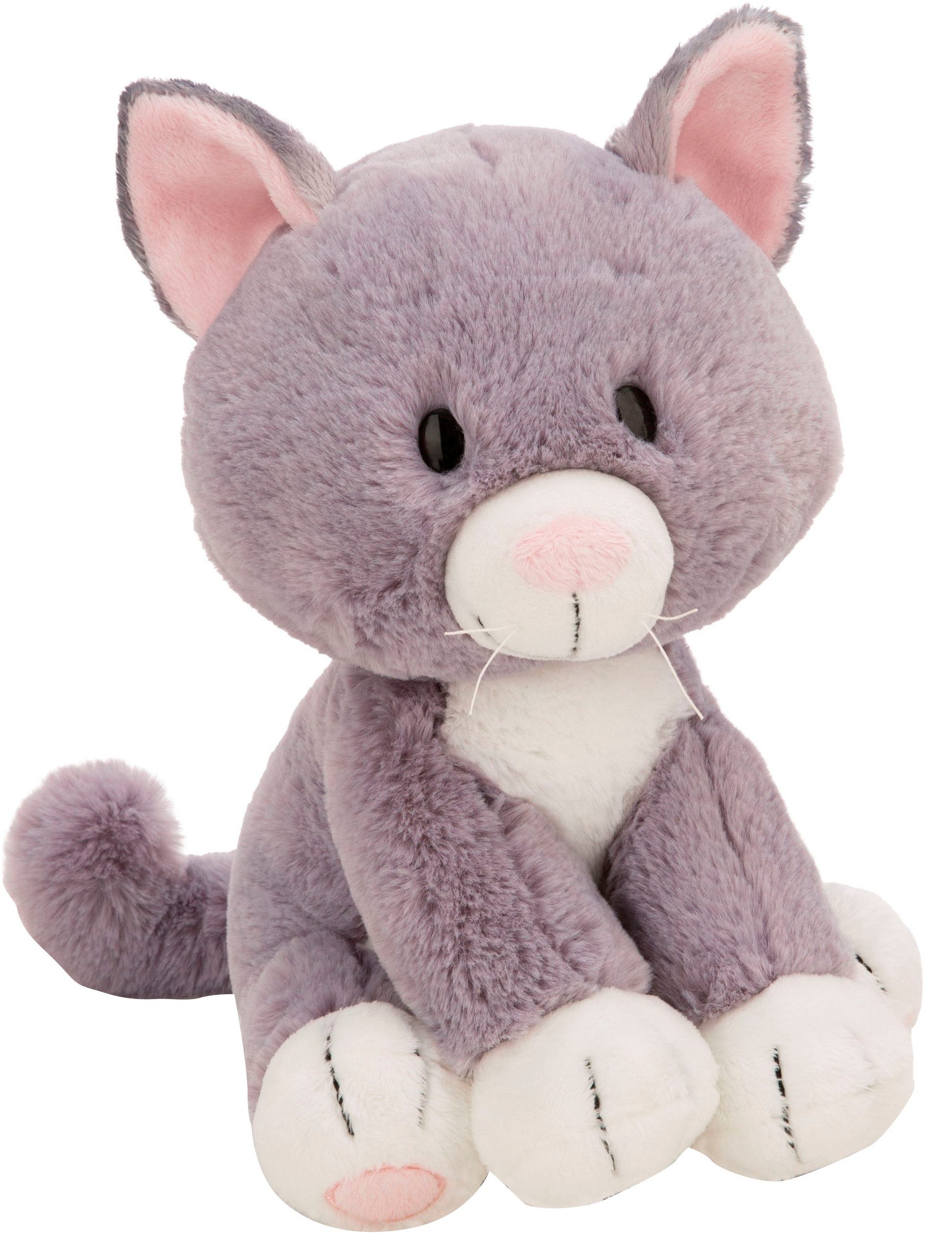 Nici Kuscheltier Homies GREEN, Katze grau 25 cm sitzend