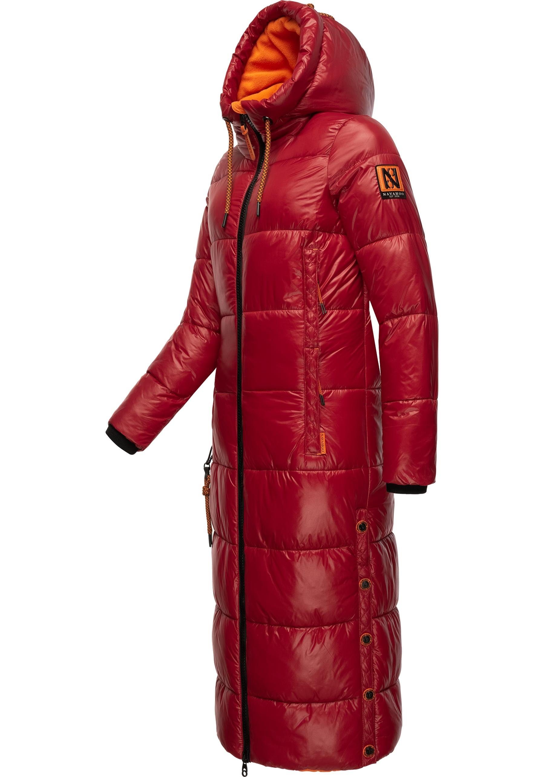 Navahoo Steppmantel Schmuseengel warm gefütterte Winter Steppjacke mit Kont günstig online kaufen