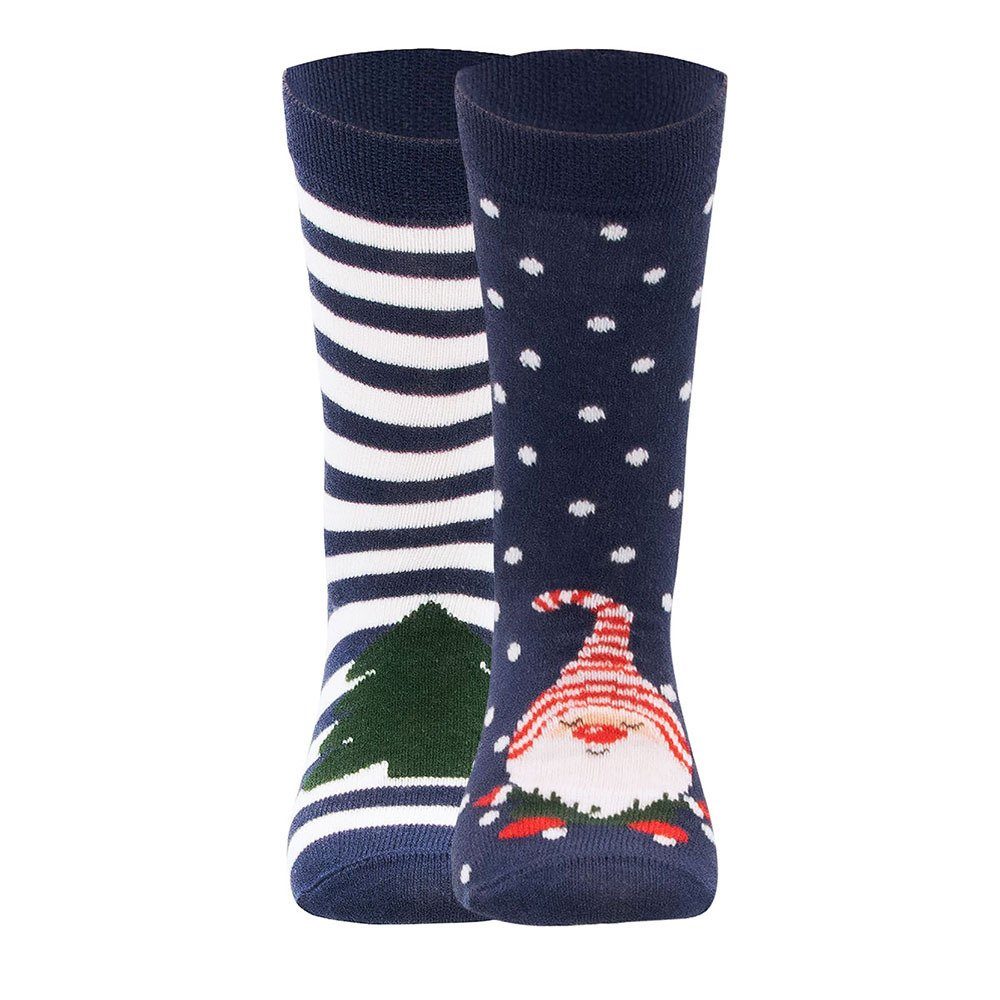 Socken Socken 2er Pack Xmas Wichtel/Tanne