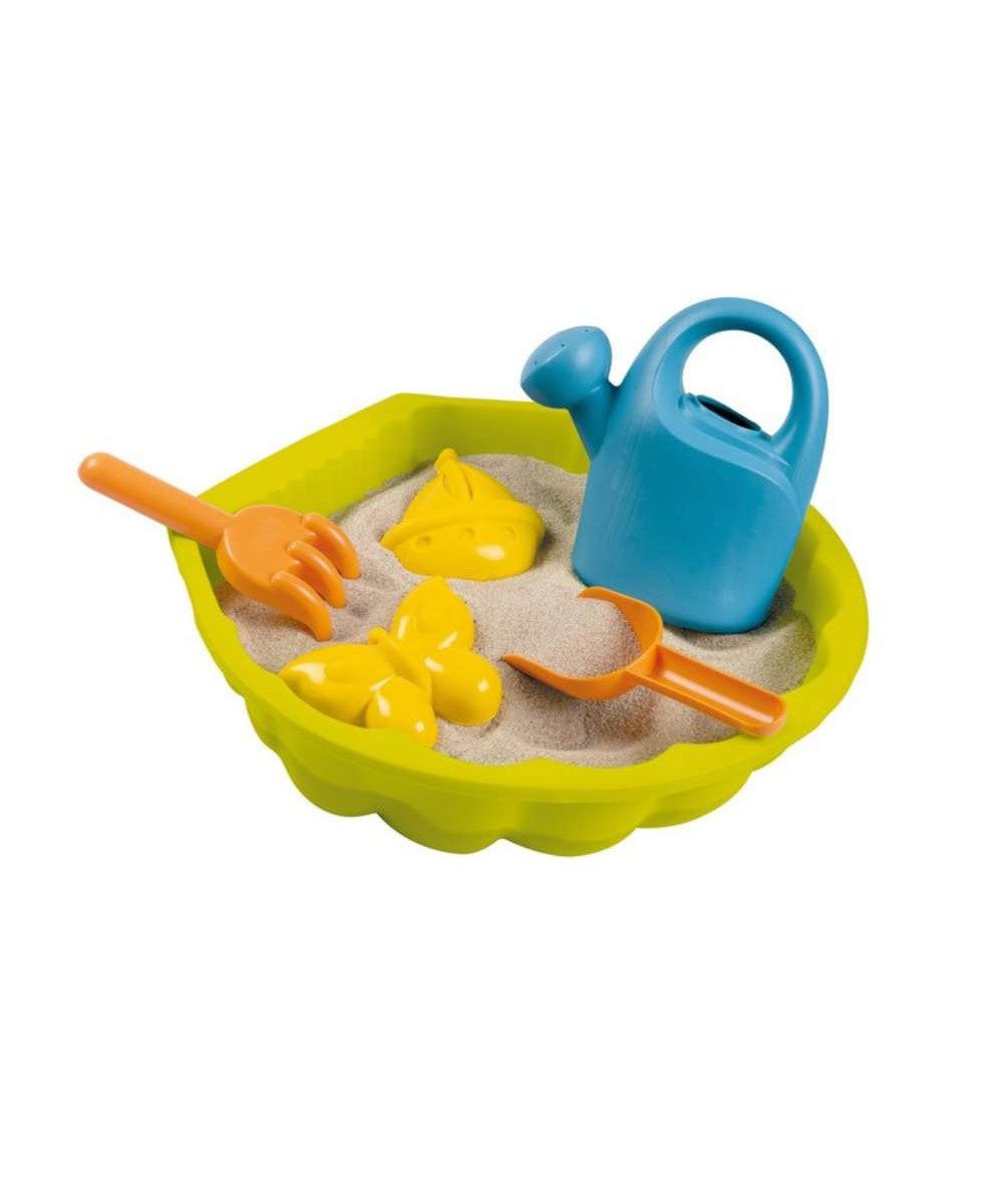 Smoby Игрушки-Gartenset Smoby Sand- und Wasserspielmuschel, (Set, 6-tlg., Smoby Sand- und Wasserspielmuschel), Ideal für kreativen Spielspaß im Sandkasten