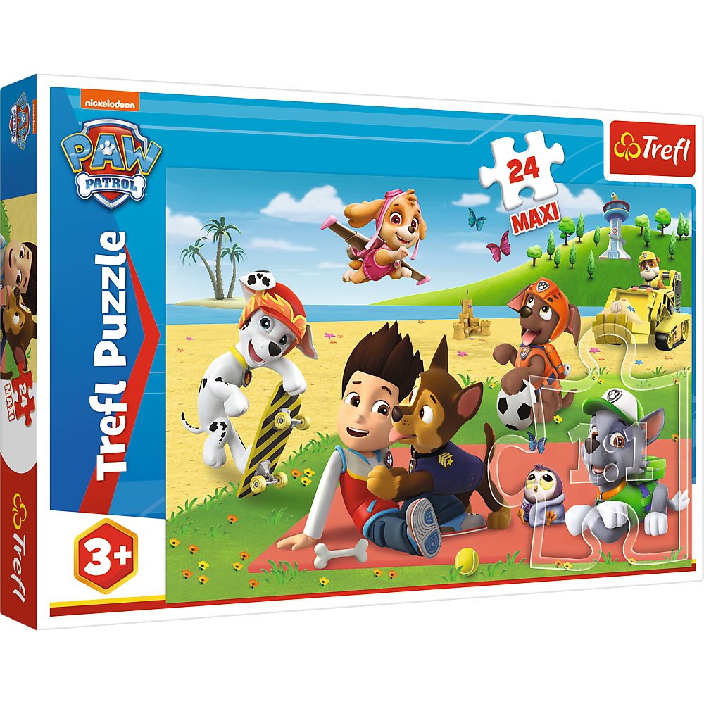 PAW PATROL Puzzle Paw Patrol Puzzle 24 Teile für kleine Helden Creative Puzzles, Puzzleteile