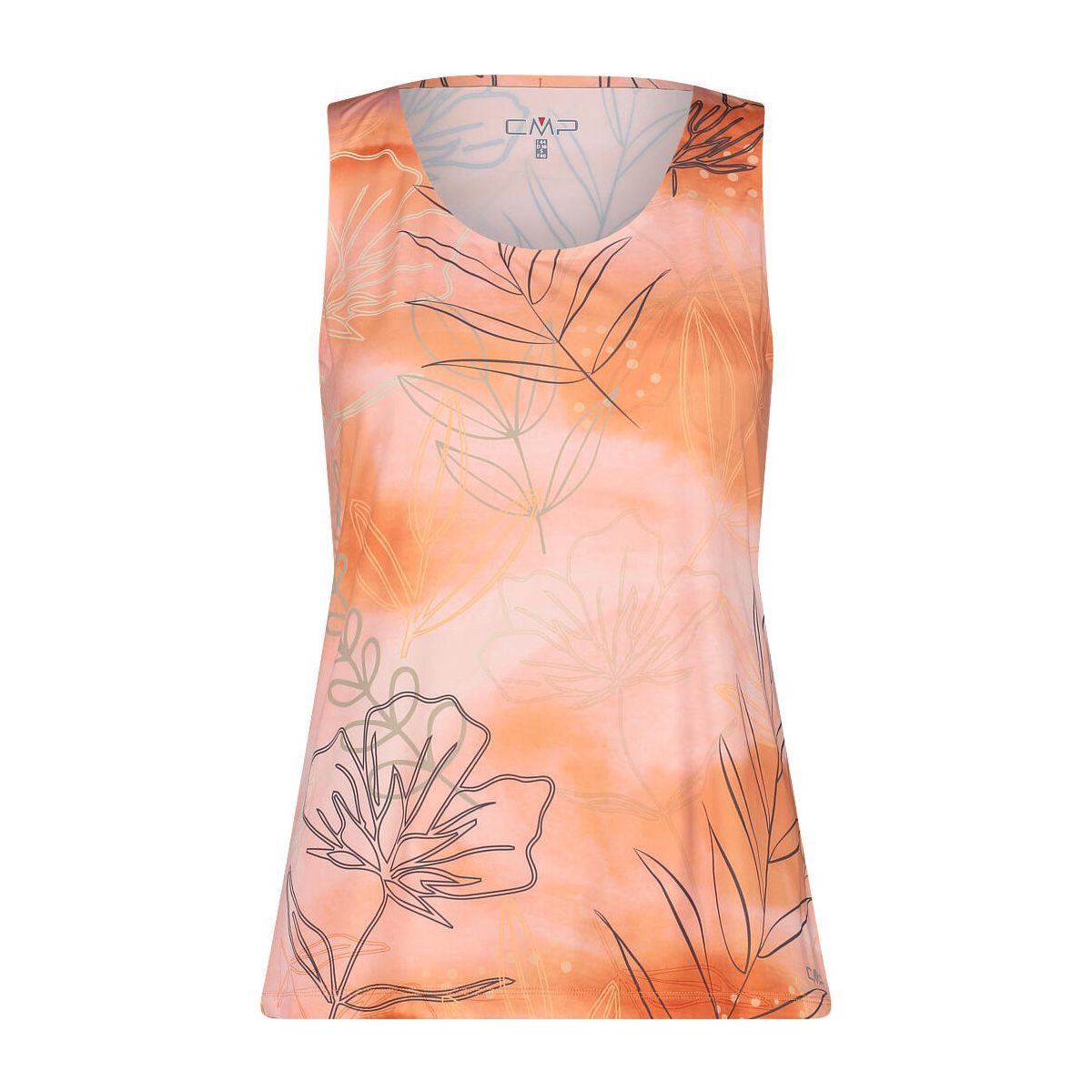 CMP Tanktop Woman TOP Perfektes Tanktop für intensive Aktivitäten mit kühlendem