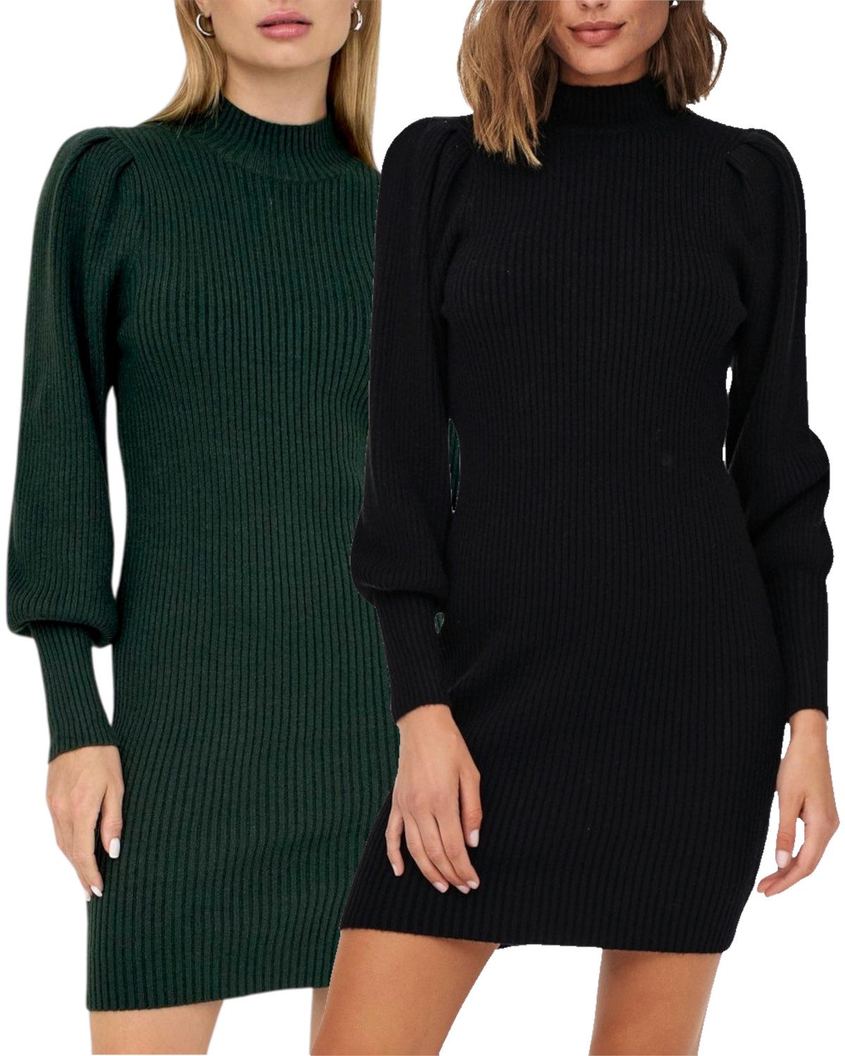 ONLY Strickkleid elegante Damenkleider im Strickmuster günstig online kaufen