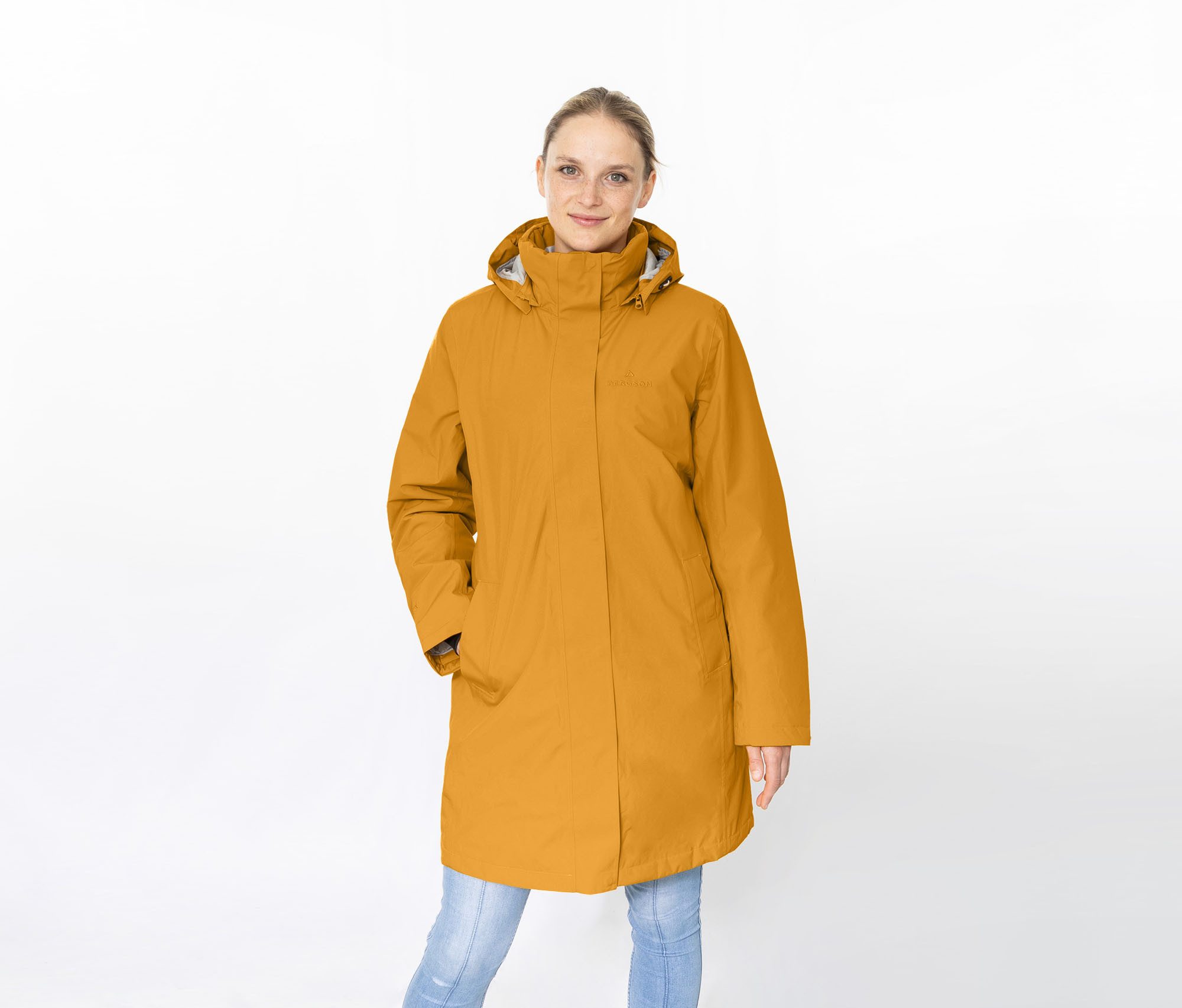 Bergson Winterjacke KITTILÄ Damen Wintermantel, warm wattiert, 20000 mm Wassersäule, Normalgrößen