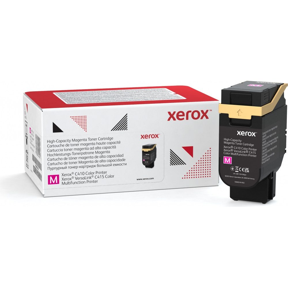 Xerox Xerox Toner magenta 006R04687 für C410 und C415. Laserdrucker, (CO2-neutrale Lieferung)