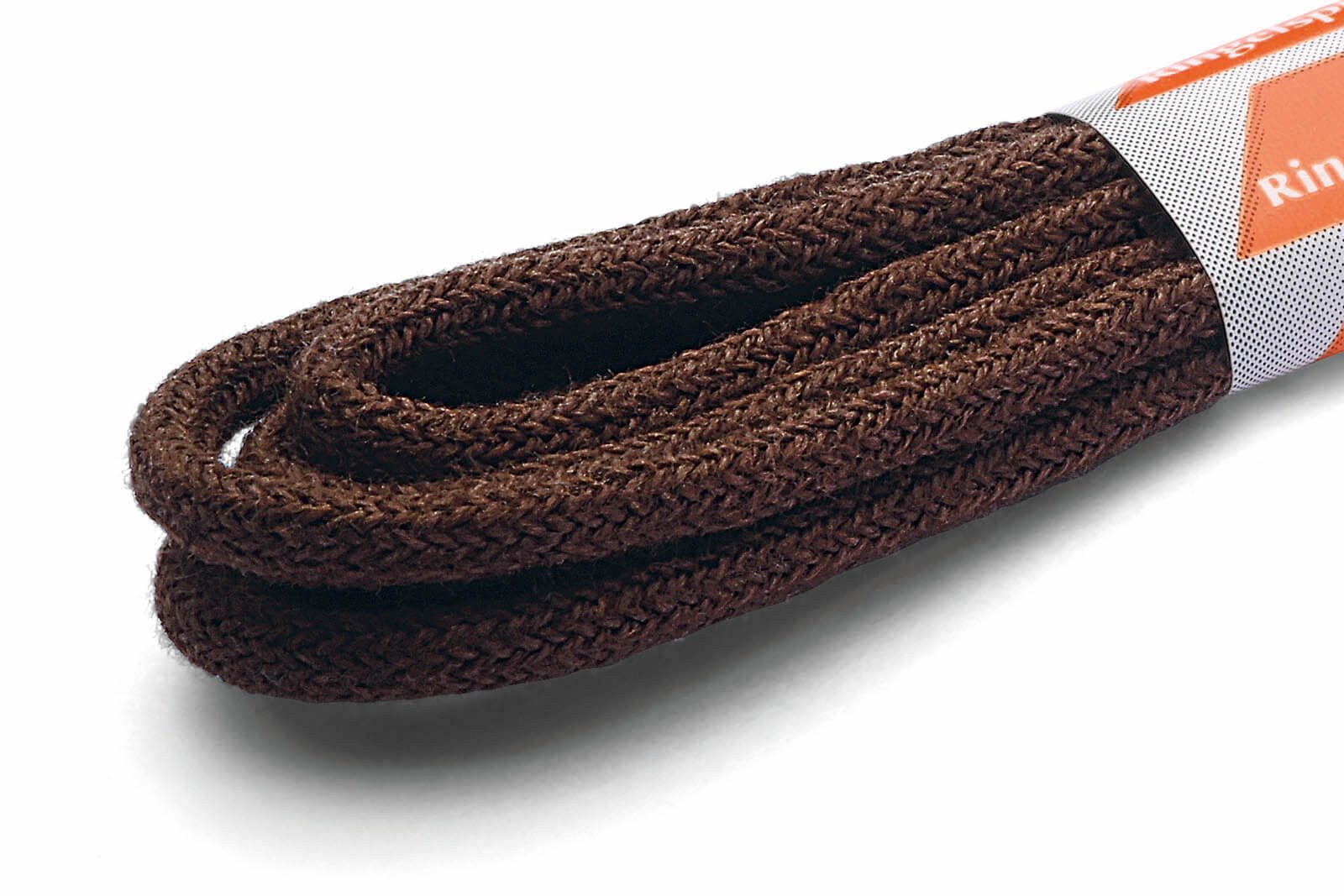 Ringelspitz Schnürsenkel Rund, dünn und perfekt für kleine Ösen und klassische Looks, - Ø 2,5 mm