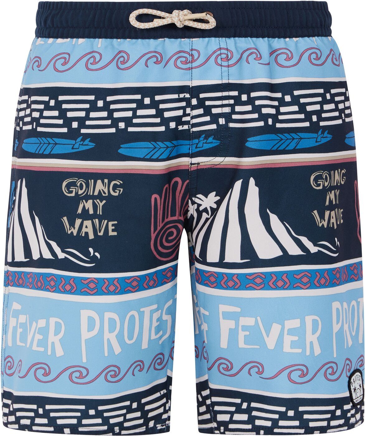 Protest Badeshorts PRTCINEMA JR beachshort NIGHT SKY NAVY