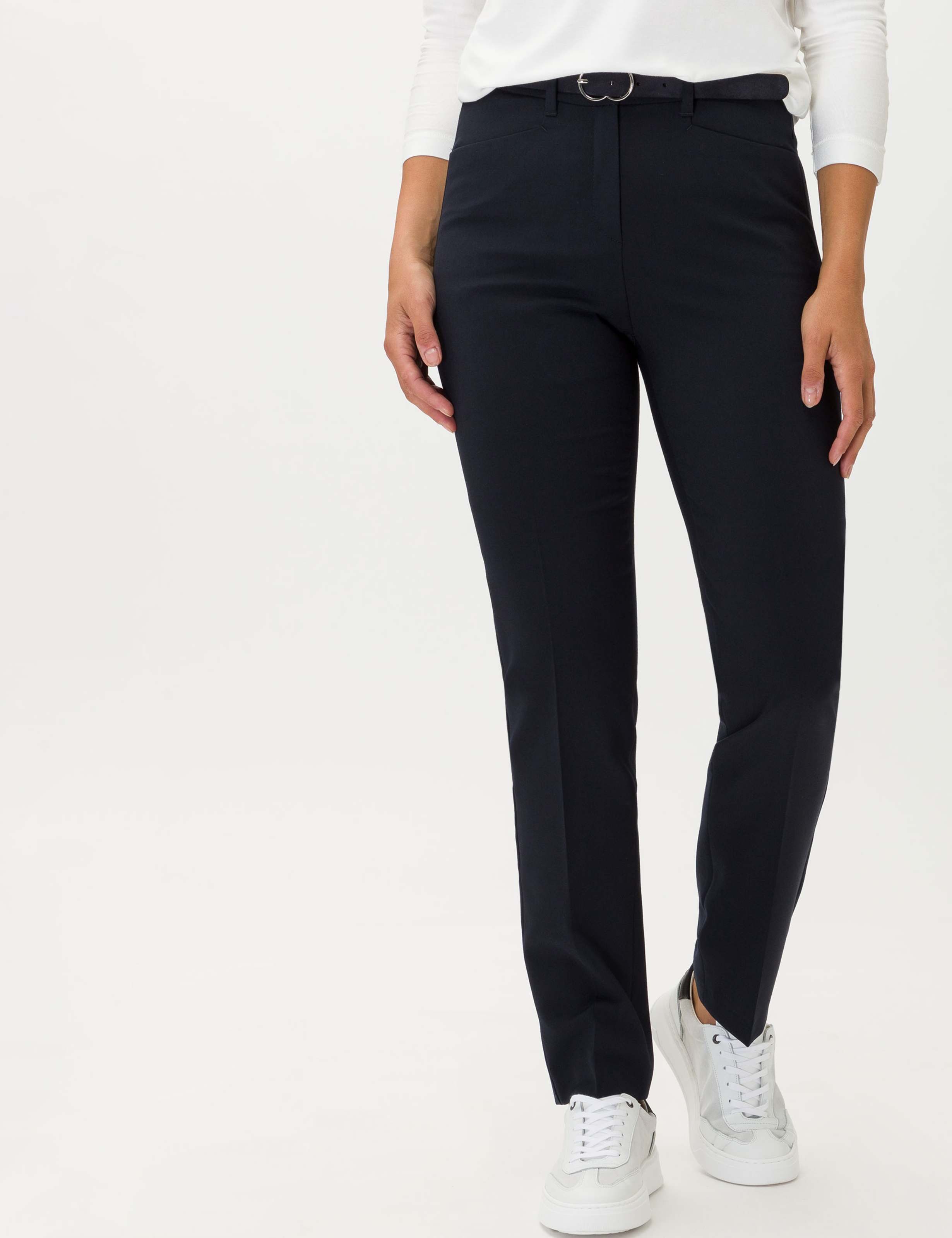 RAPHAELA by BRAX Jogginghose Style 7/8-Cityhose Woolmix: Cityhose im Slim Fit