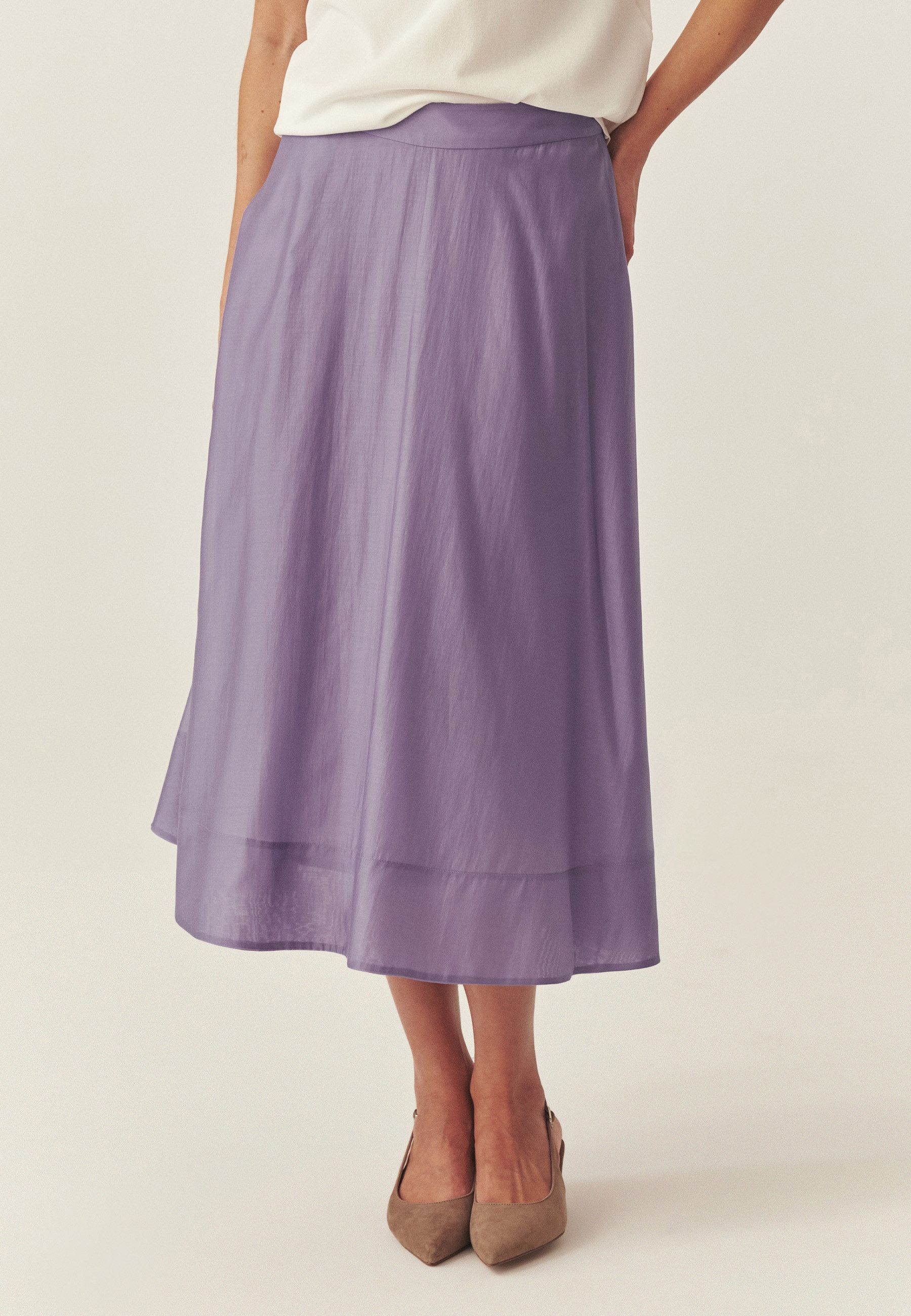 TATUUM Midirock Flaredbluse Mit Lenzing™ Lyocell - Benre